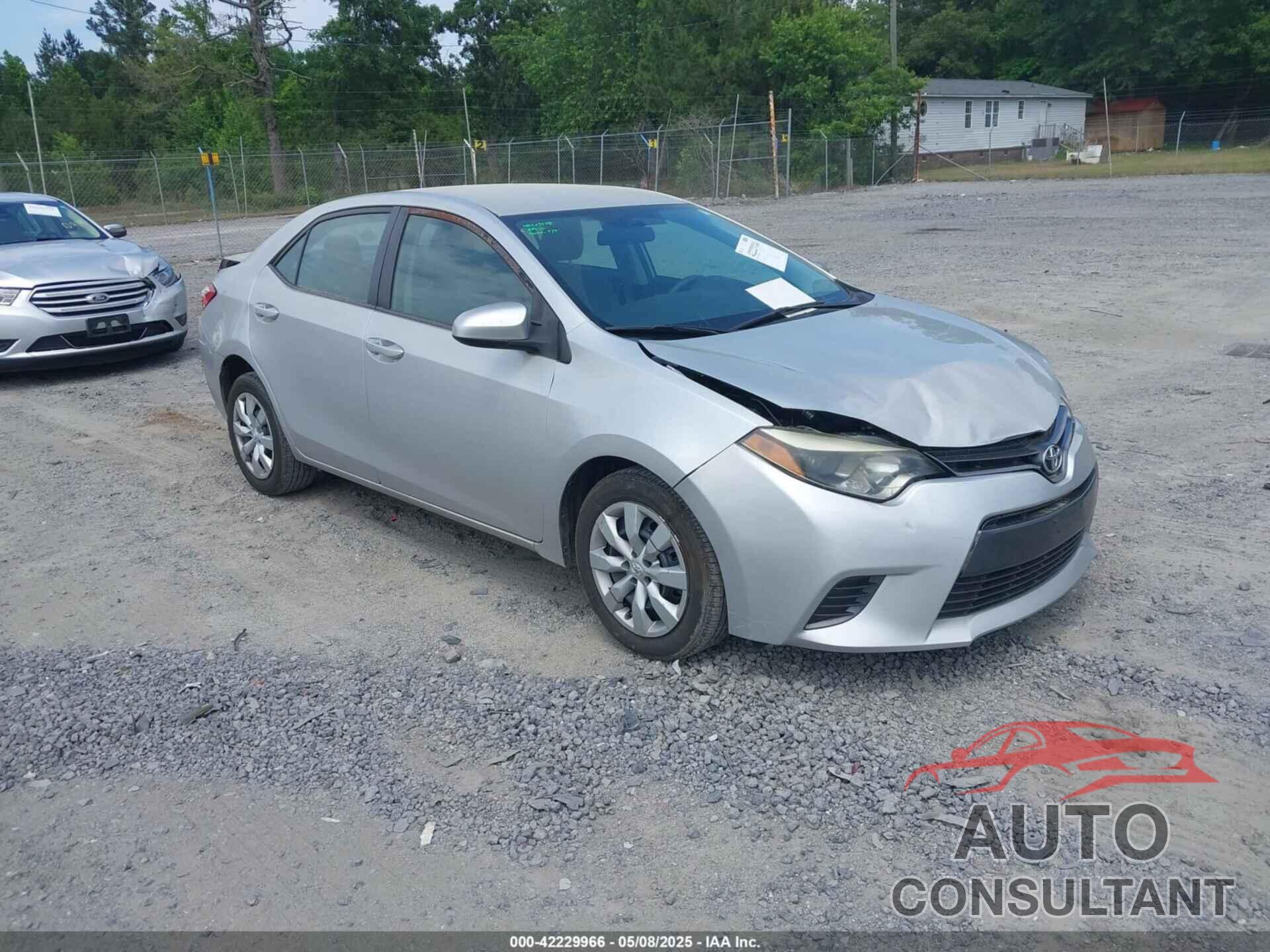 TOYOTA COROLLA 2016 - 2T1BURHEXGC557208