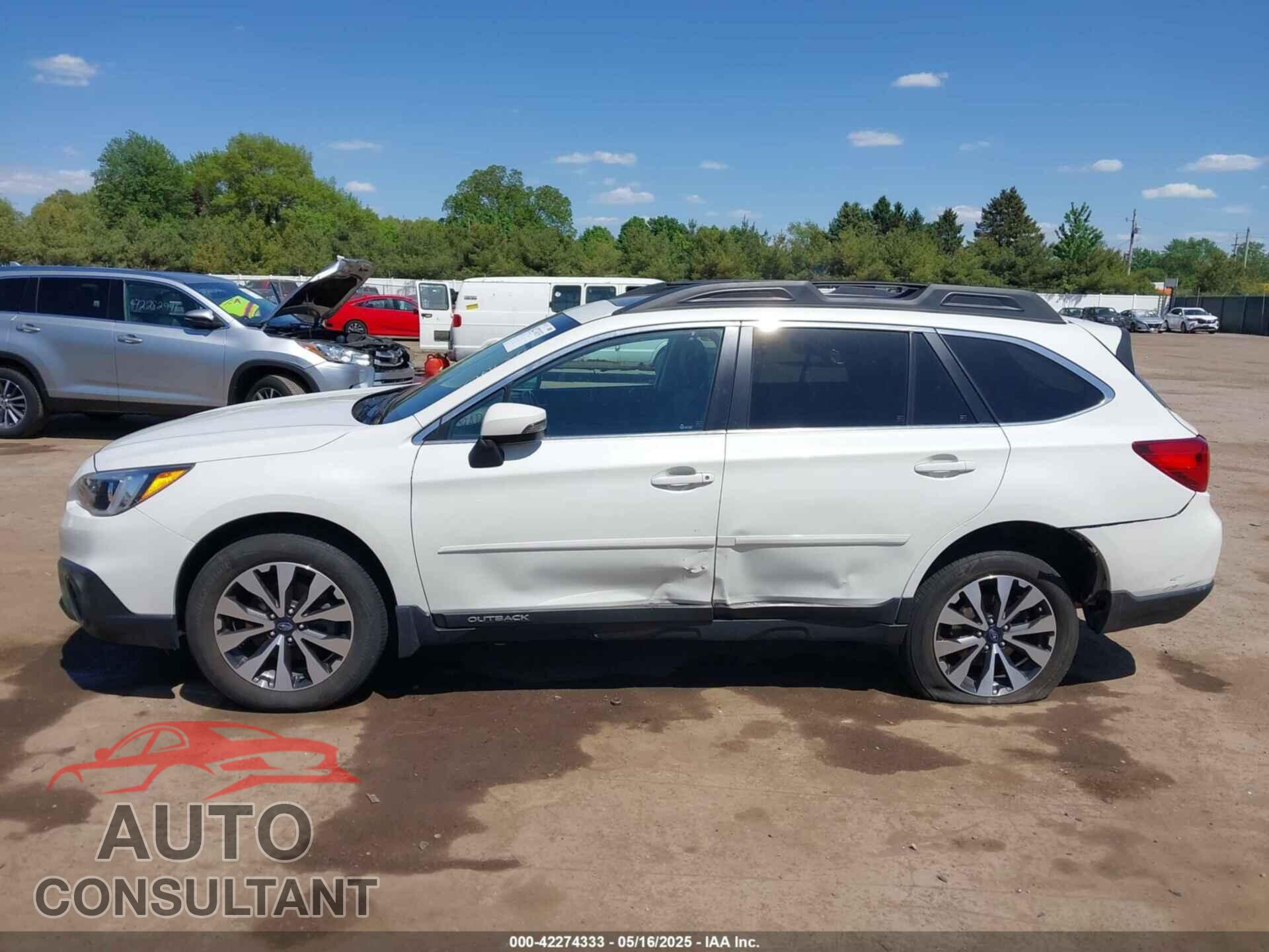 SUBARU OUTBACK 2015 - 4S4BSBLC8F3350936