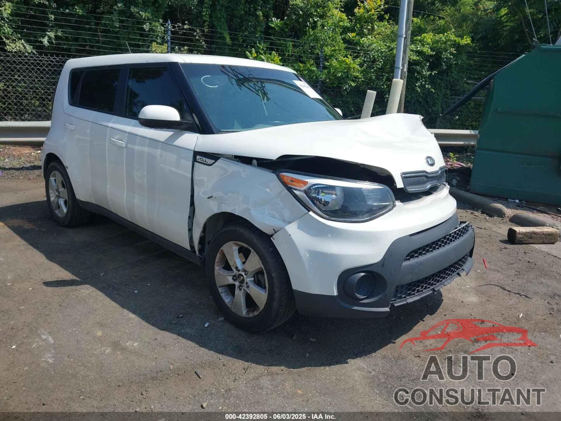 KIA SOUL 2019 - KNDJN2A21K7008670