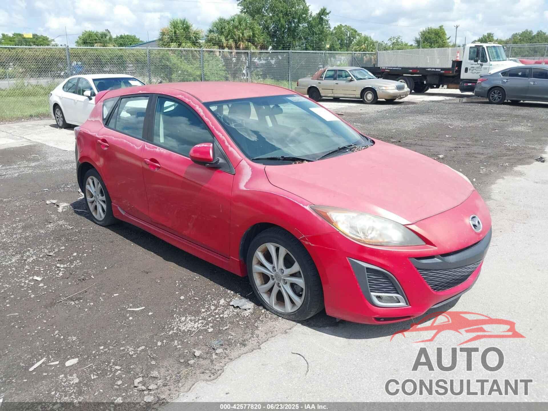 MAZDA MAZDA3 2010 - JM1BL1H55A1319363