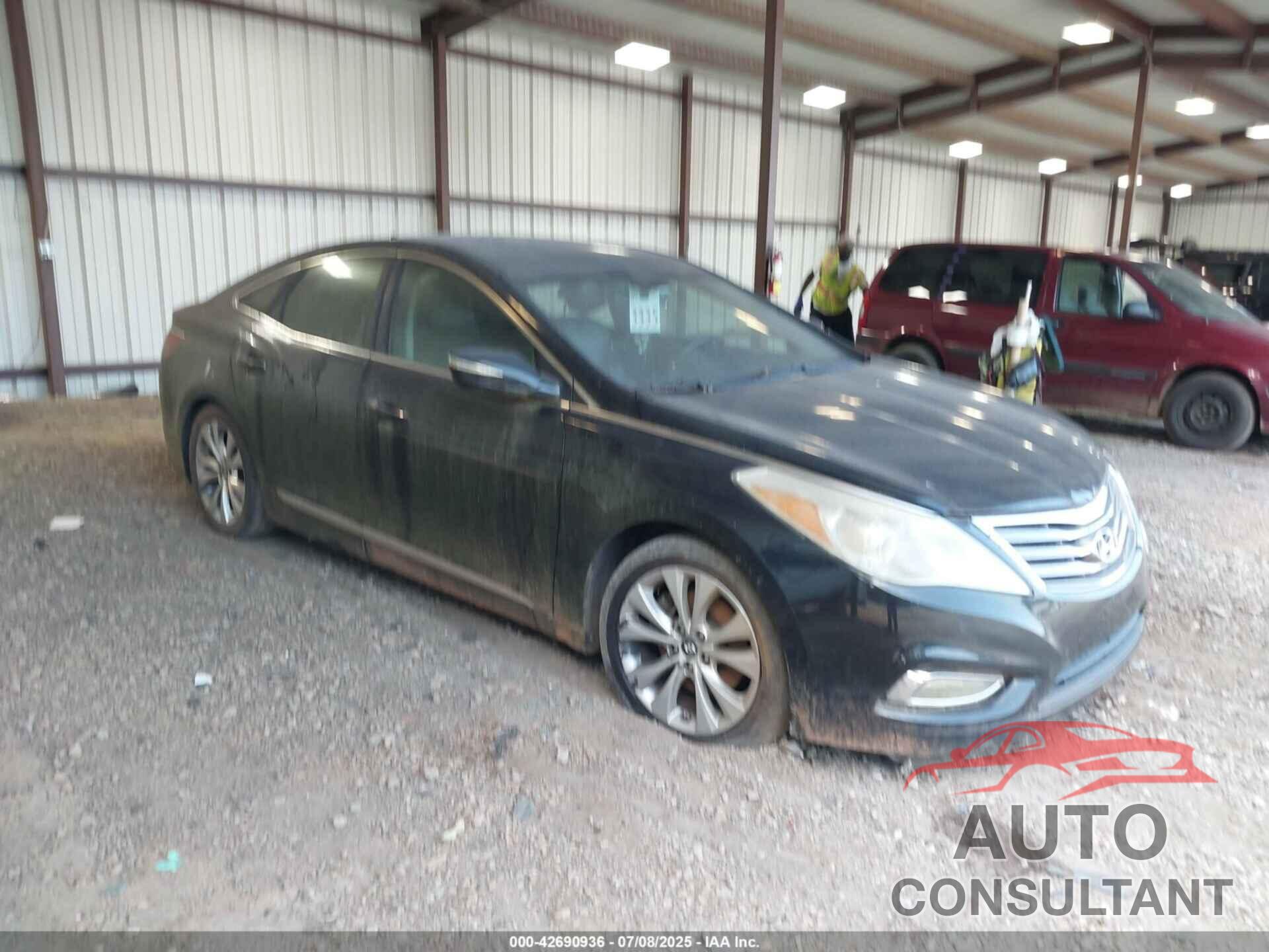 HYUNDAI AZERA 2012 - KMHFG4JG5CA138605