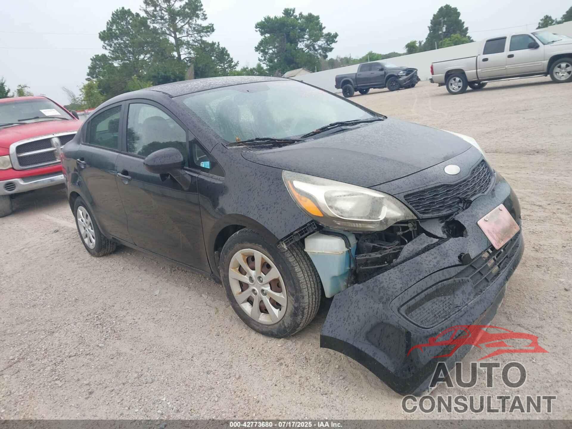 KIA RIO 2014 - KNADM4A33E6326222