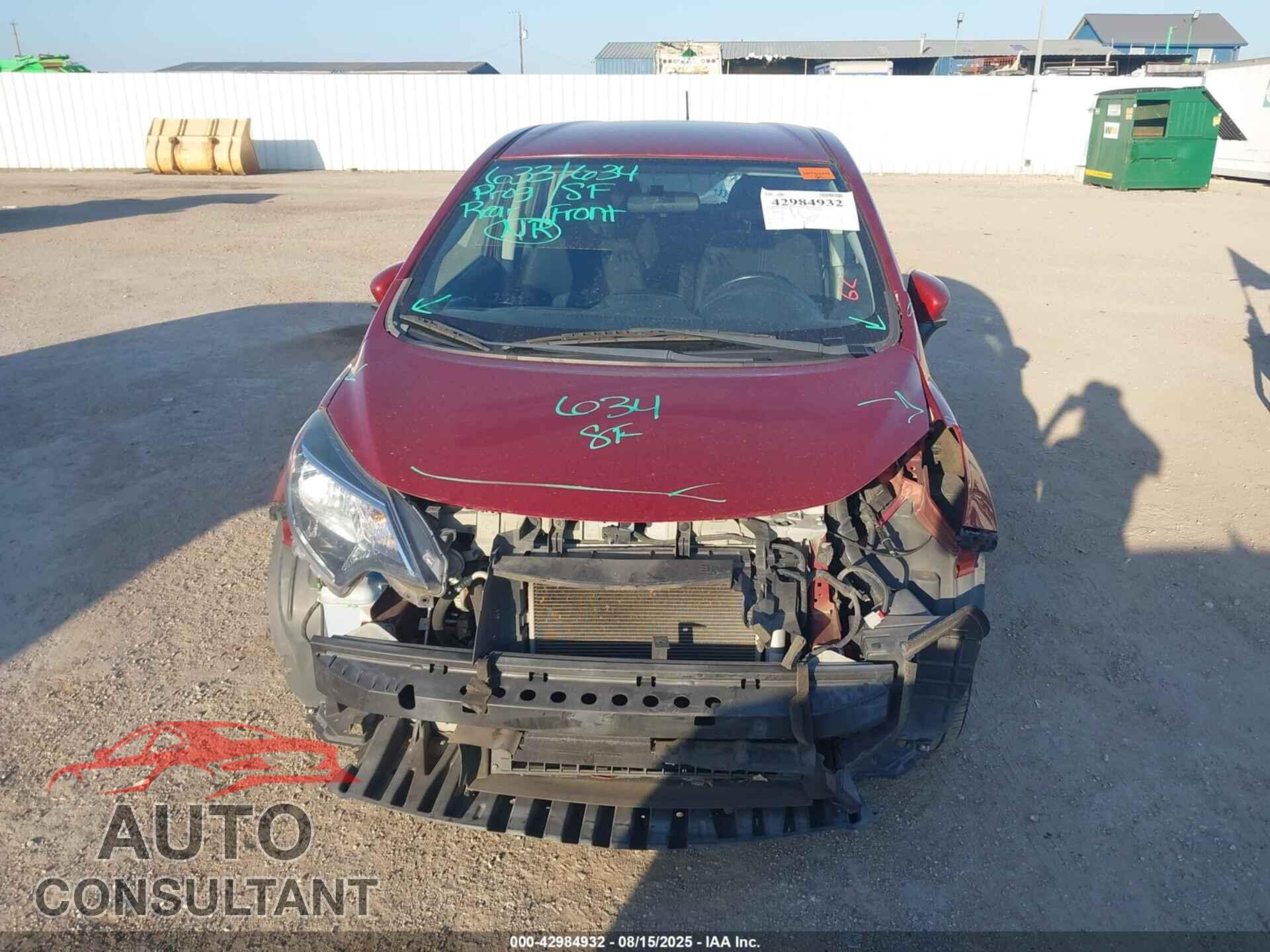 NISSAN VERSA NOTE 2017 - 3N1CE2CP3HL373604