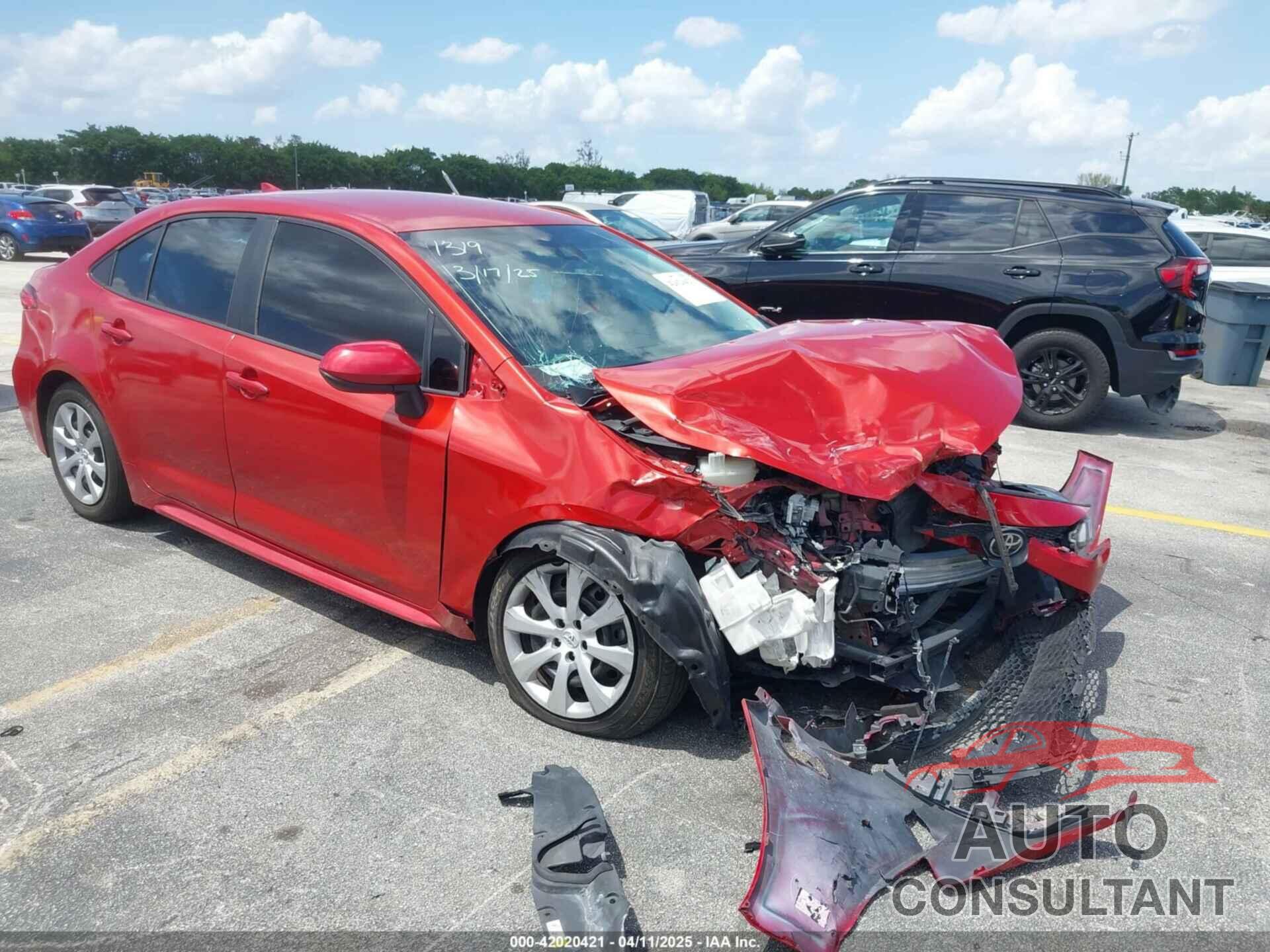 TOYOTA COROLLA 2020 - 5YFEPRAE8LP051319