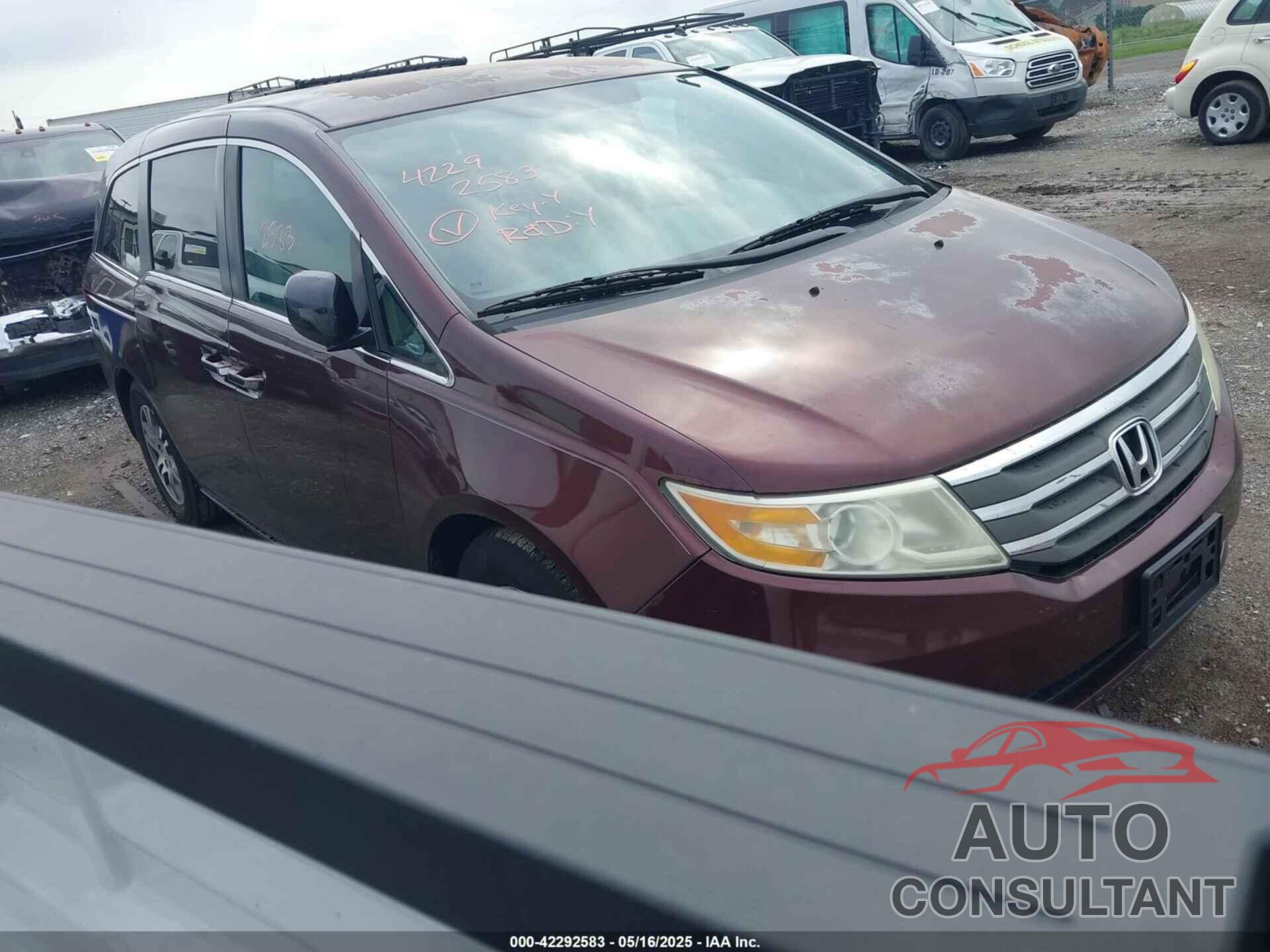 HONDA ODYSSEY 2011 - 5FNRL5H44BB052707