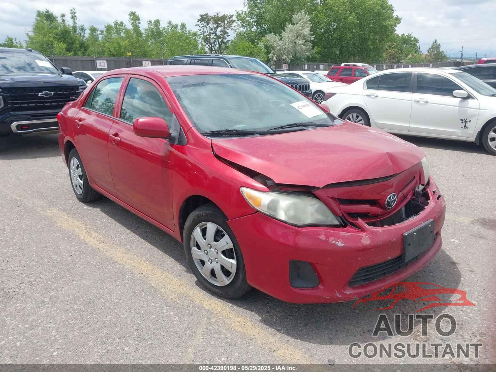 TOYOTA COROLLA 2013 - 5YFBU4EE9DP134025