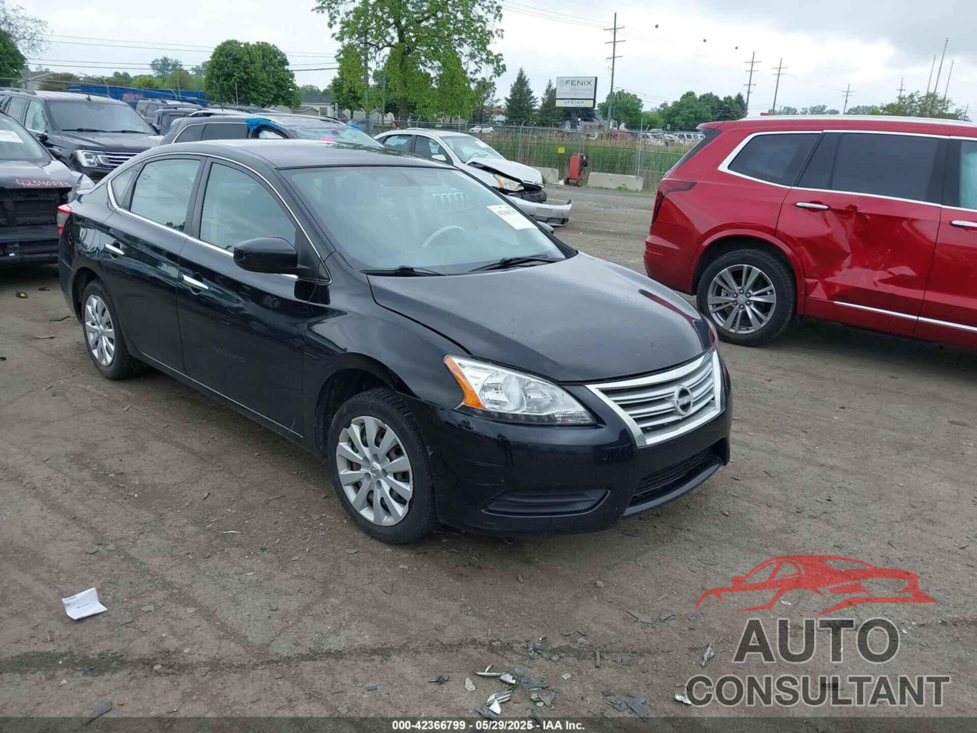 NISSAN SENTRA 2013 - 3N1AB7AP7DL771117