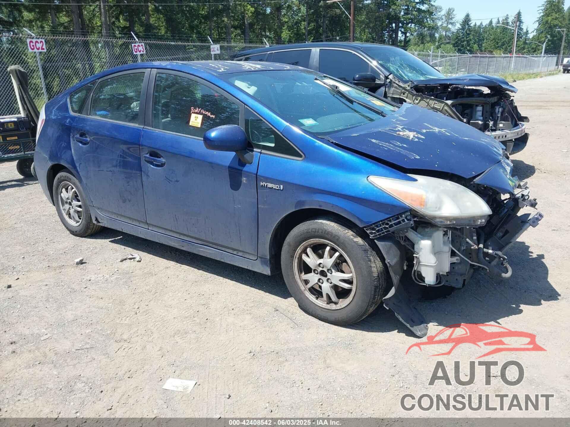 TOYOTA PRIUS 2010 - JTDKN3DU6A0135736