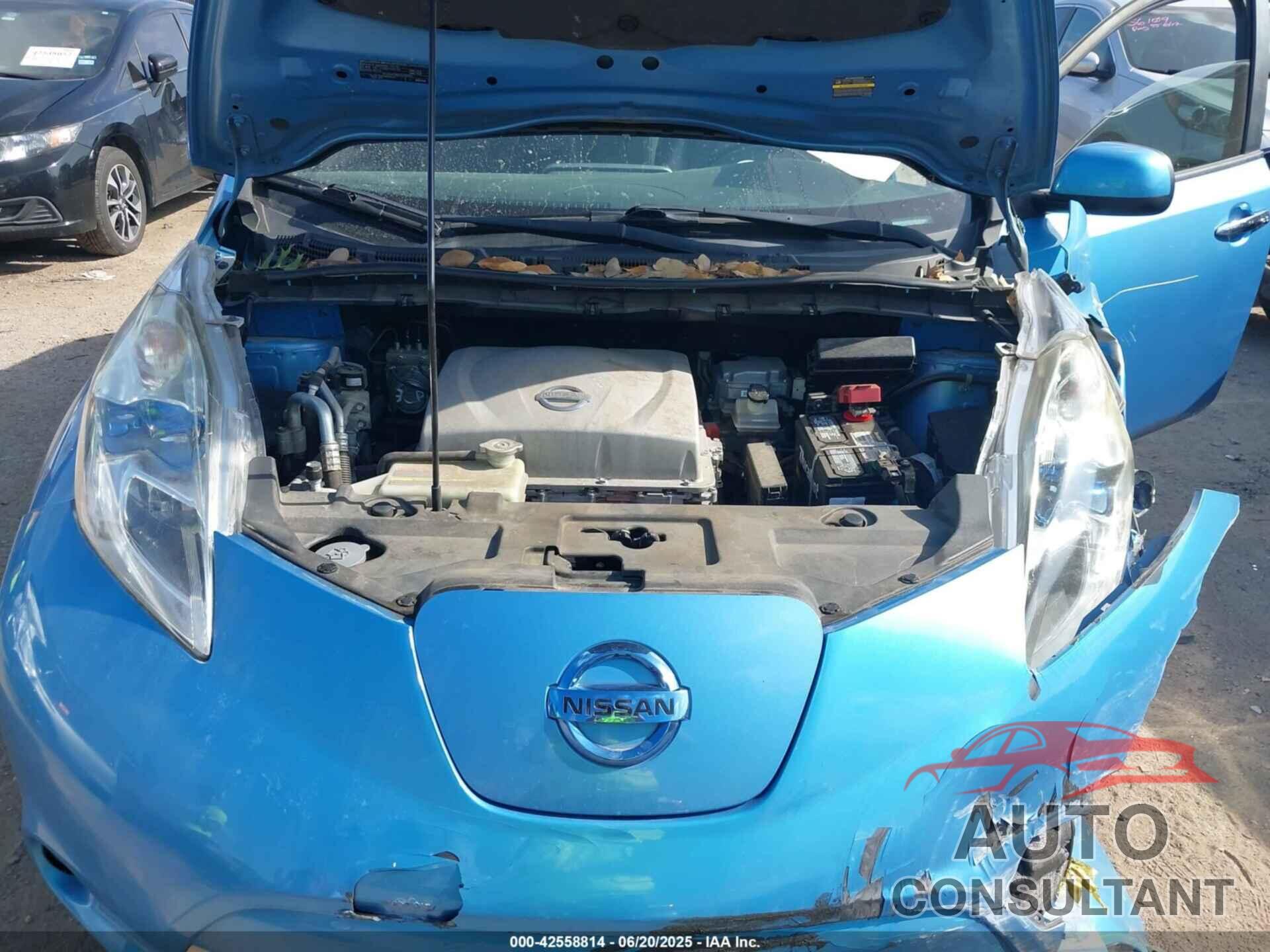 NISSAN LEAF 2013 - 1N4AZ0CP8DC406797