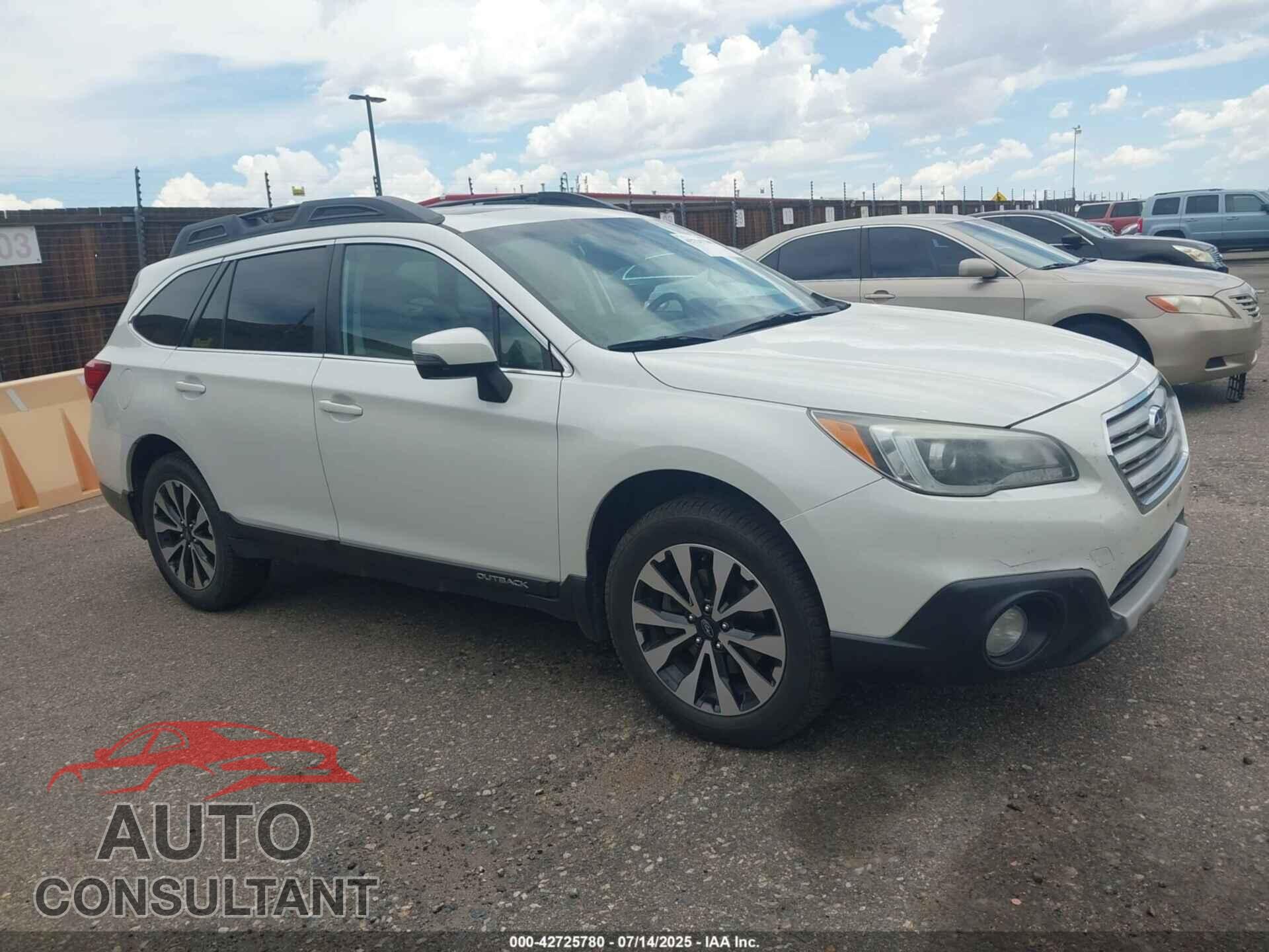 SUBARU OUTBACK 2016 - 4S4BSBNC8G3248311