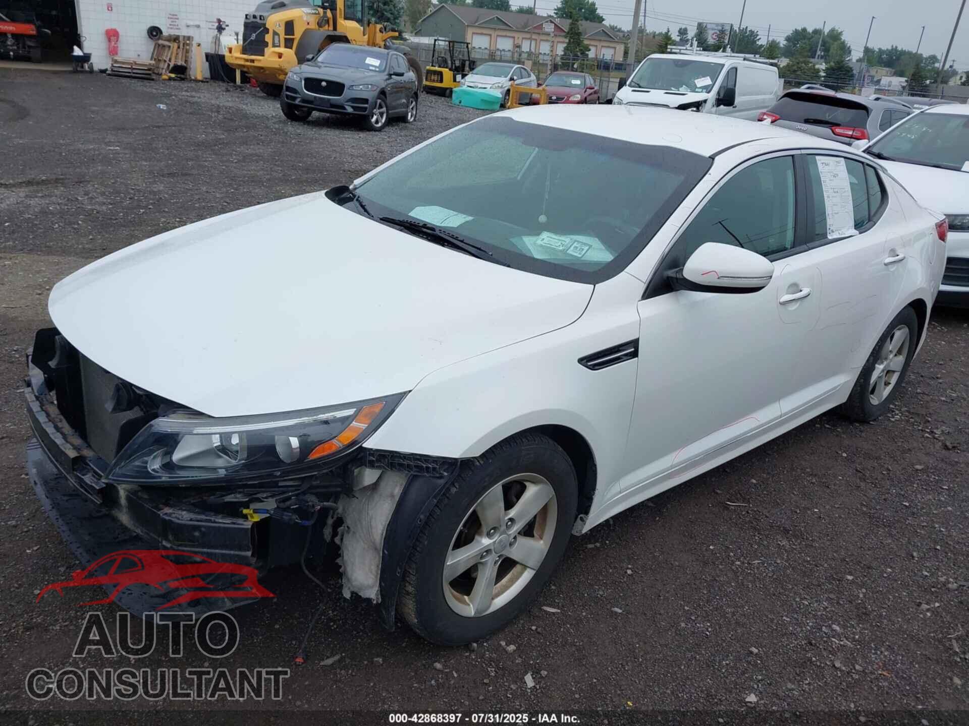 KIA OPTIMA 2015 - KNAGM4A75F5662980