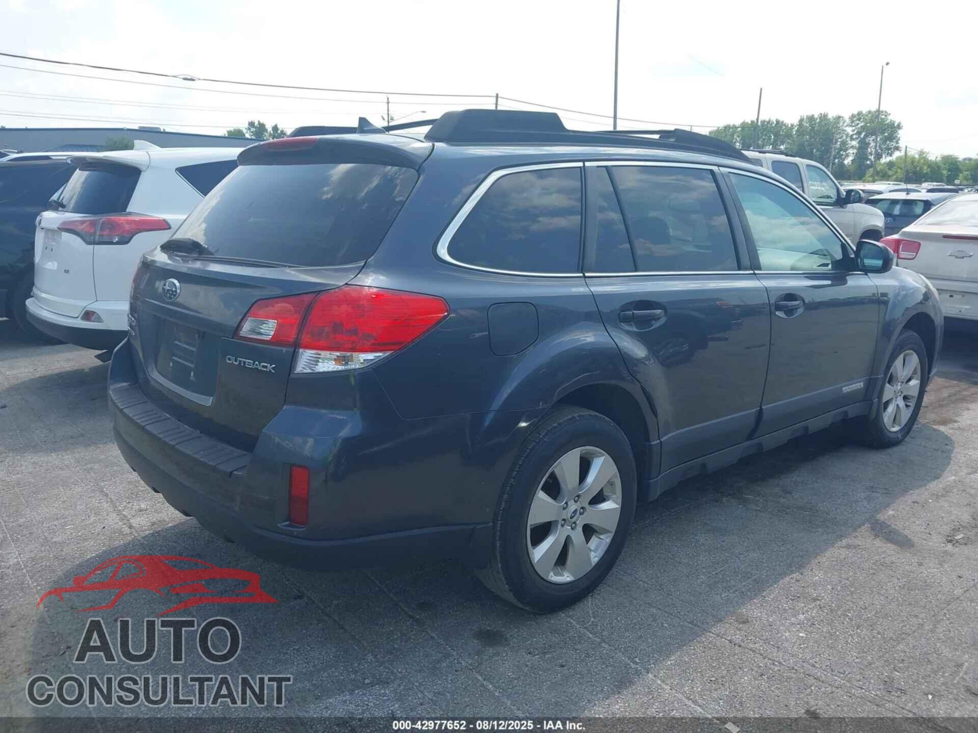 SUBARU OUTBACK 2012 - 4S4BRCKCXC3251663