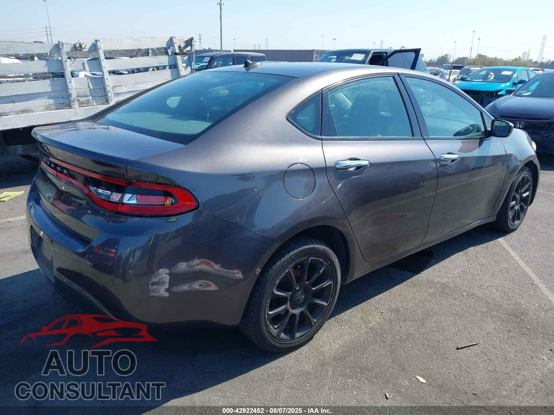 DODGE DART 2016 - 1C3CDFCB5GD643808