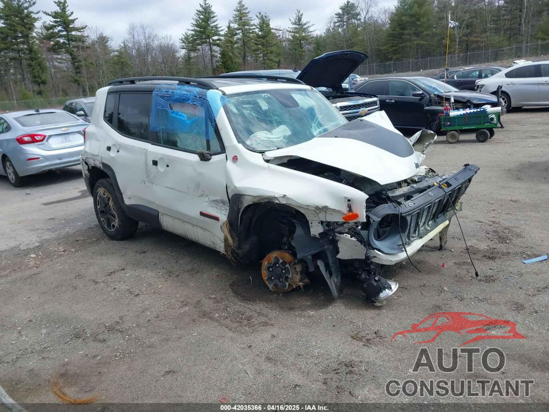 JEEP RENEGADE 2016 - ZACCJBCT4GPD12242
