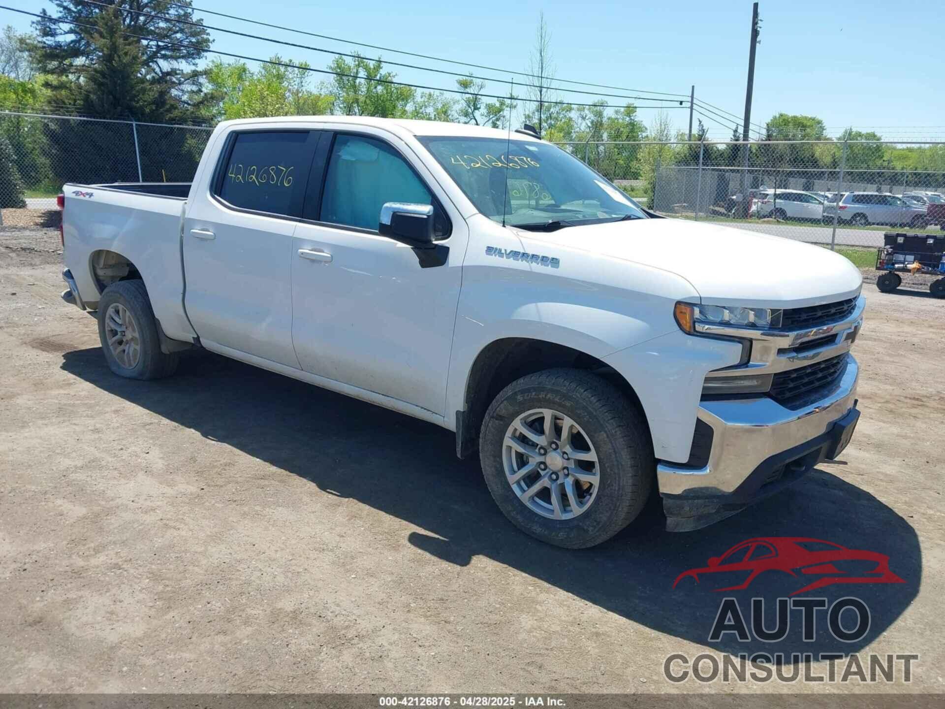 CHEVROLET SILVERADO 1500 LTD 2022 - 1GCPYJEK7NZ173444