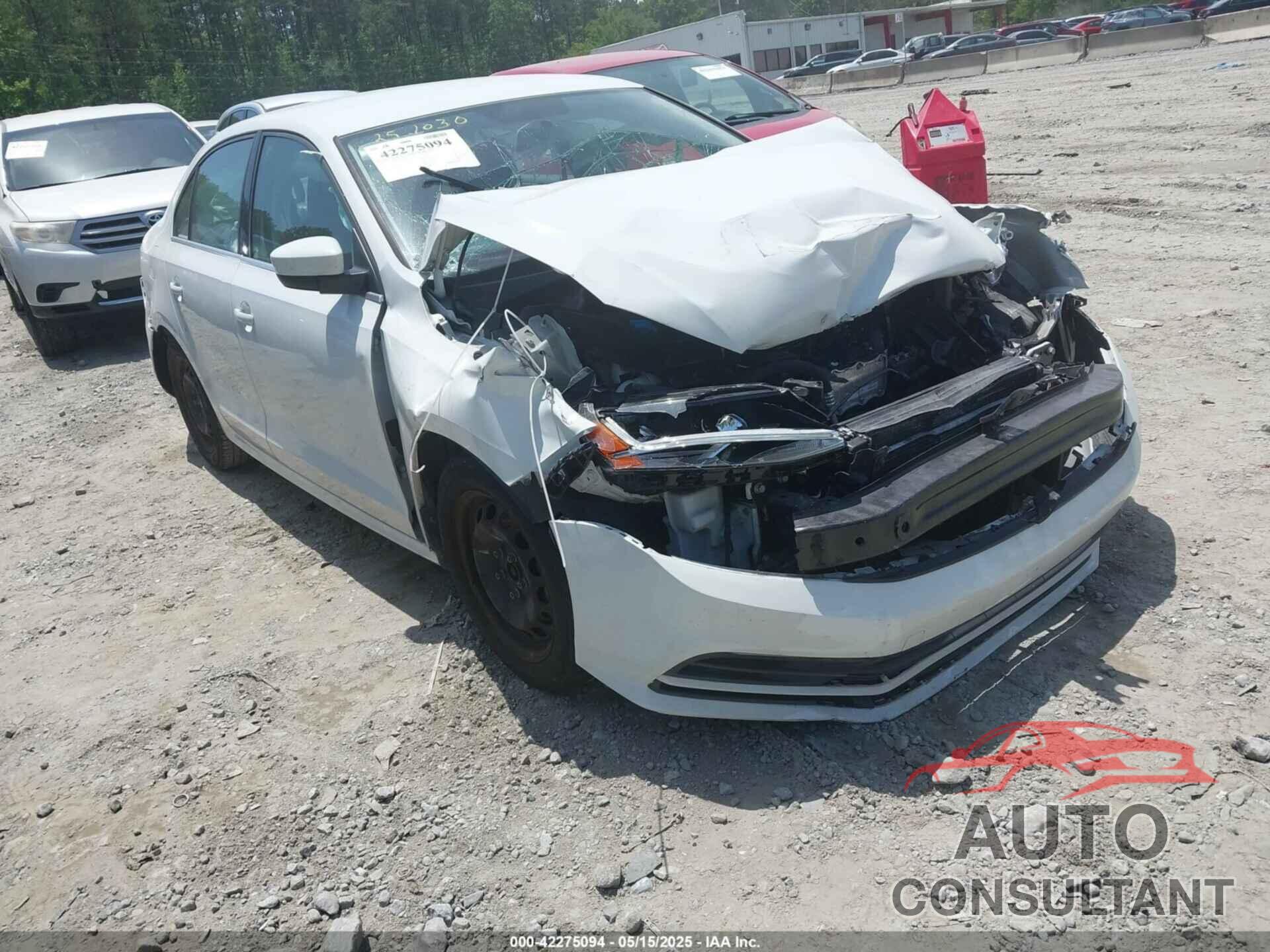 VOLKSWAGEN JETTA 2017 - 3VW2B7AJ2HM353008