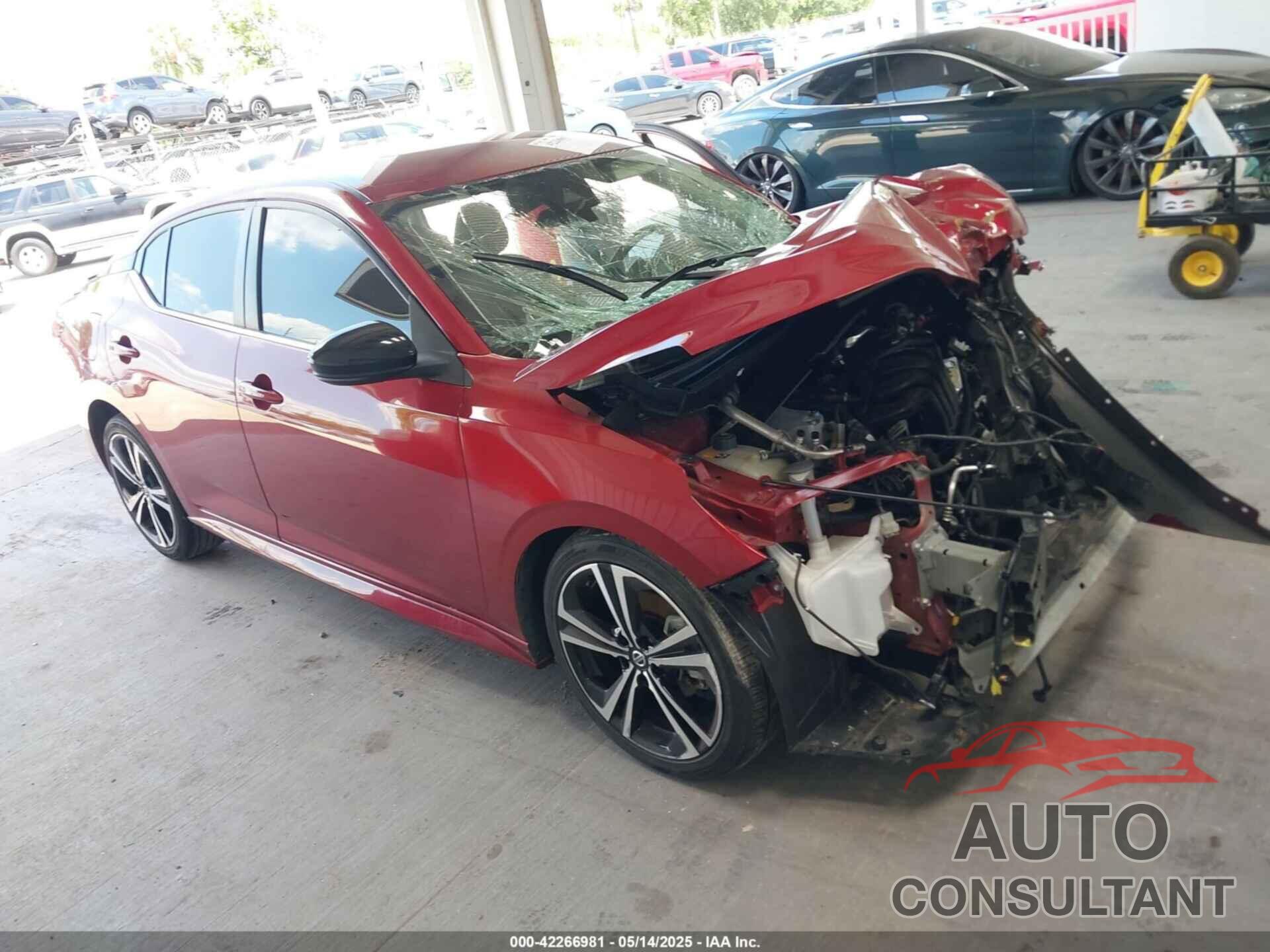 NISSAN SENTRA 2022 - 3N1AB8DVXNY213833