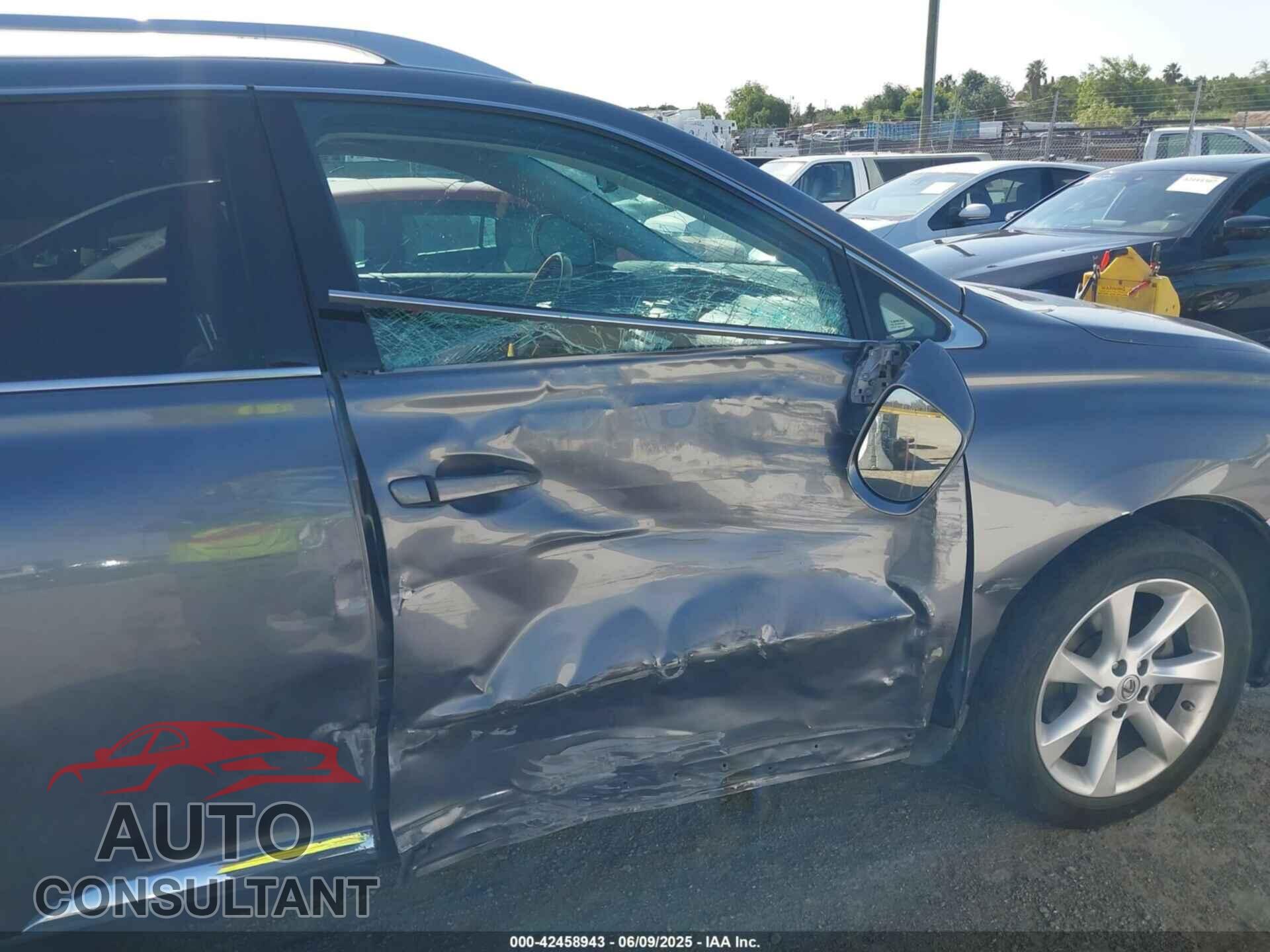 LEXUS RX 350 2012 - 2T2BK1BA8CC140575