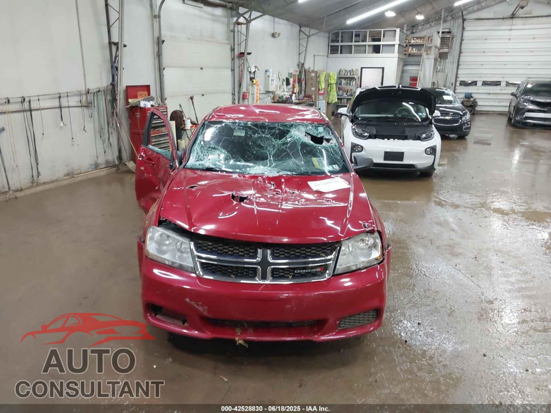 DODGE AVENGER 2013 - 1C3CDZAB9DN658225