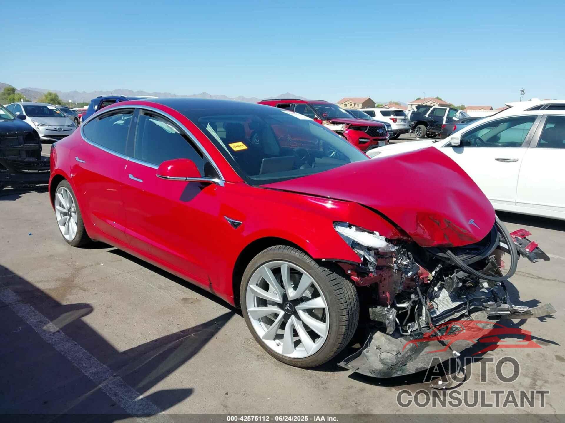 TESLA MODEL 3 2018 - 5YJ3E1EA7JF061810