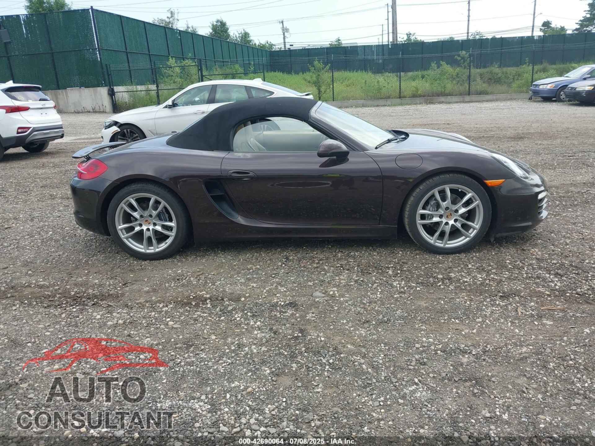 PORSCHE BOXSTER 2014 - WP0CA2A81ES121030