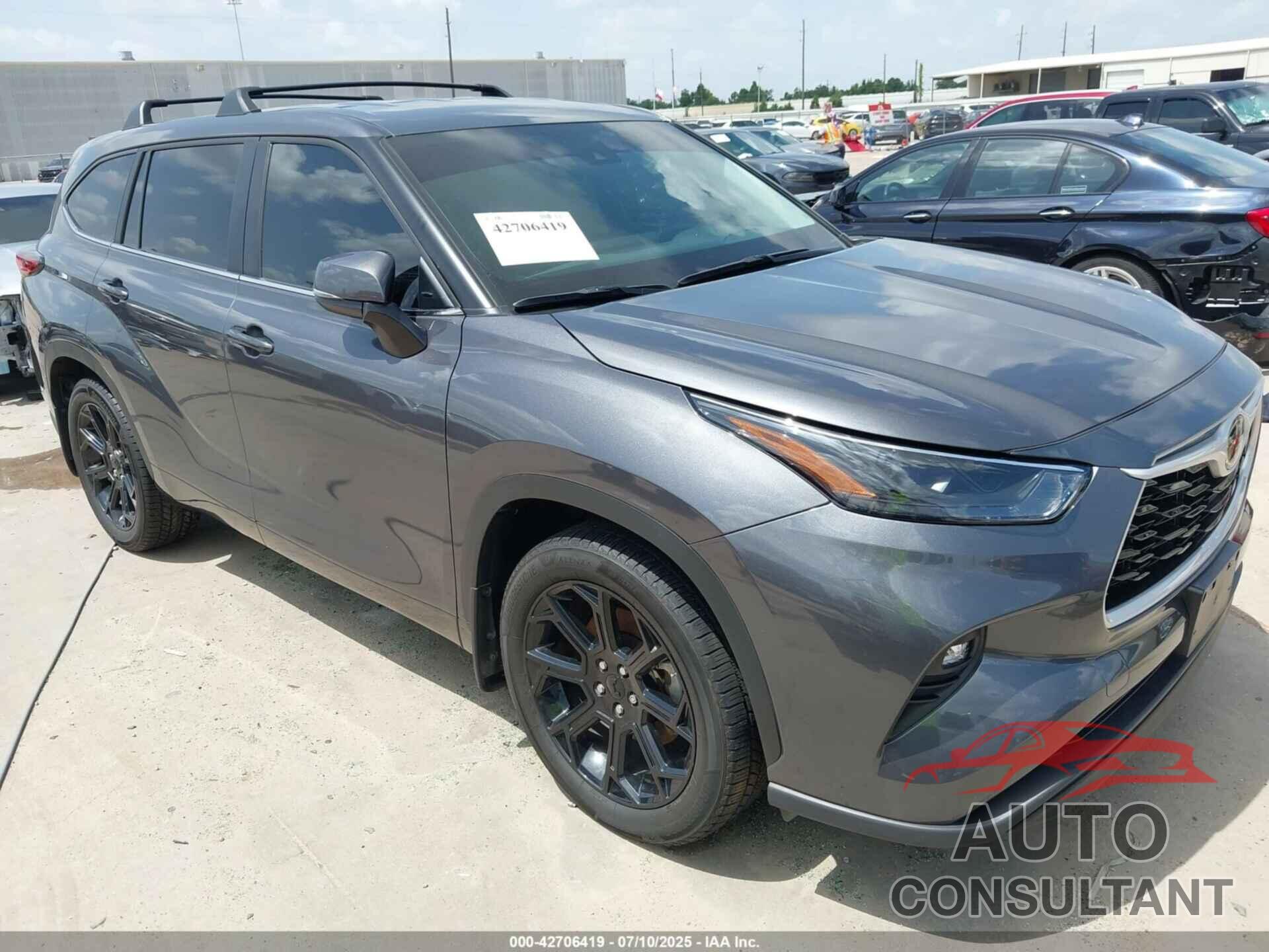 TOYOTA HIGHLANDER 2023 - 5TDKDRAH1PS509138