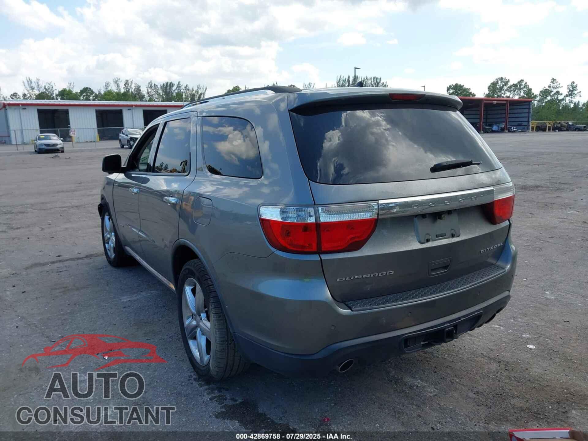DODGE DURANGO 2011 - 1D4SD5GT1BC663950