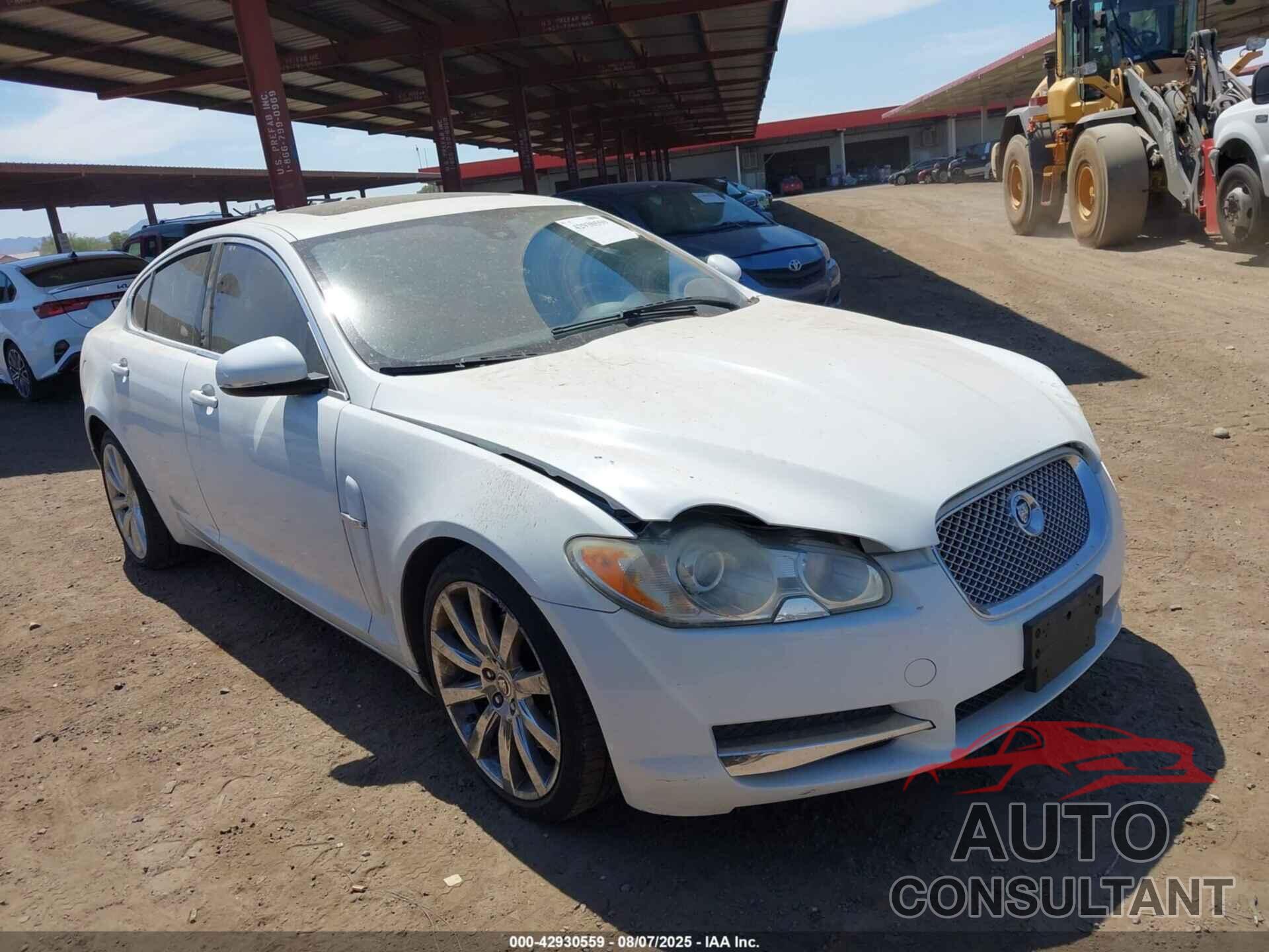 JAGUAR XF 2011 - SAJWA0FB2BLS14393