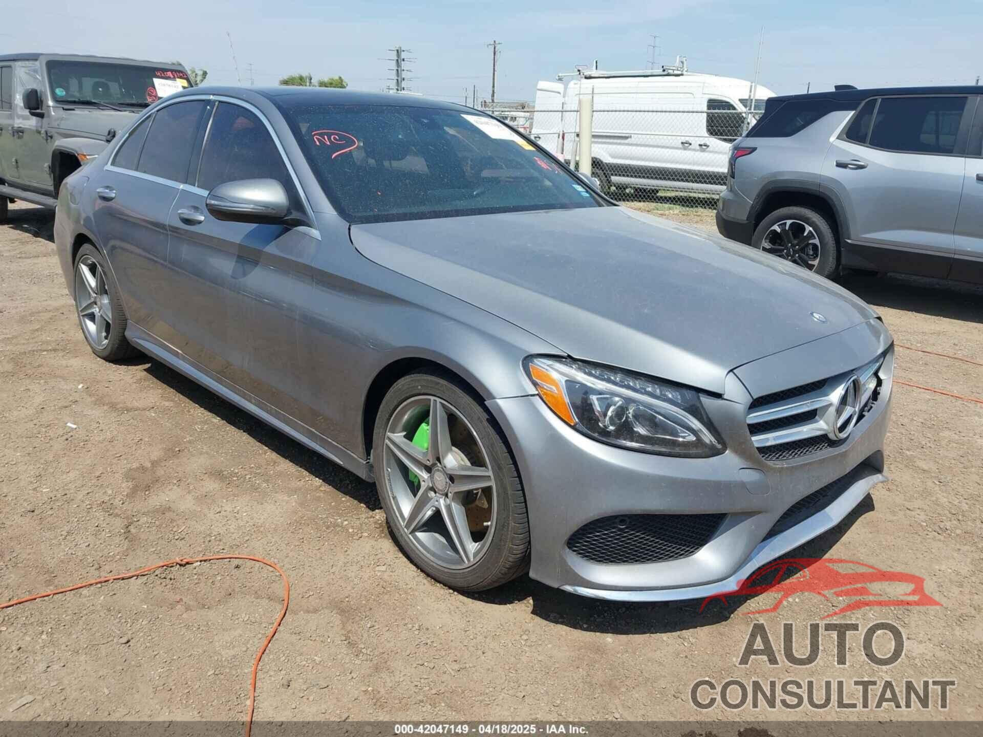 MERCEDES-BENZ C 300 2015 - 55SWF4JB3FU043711