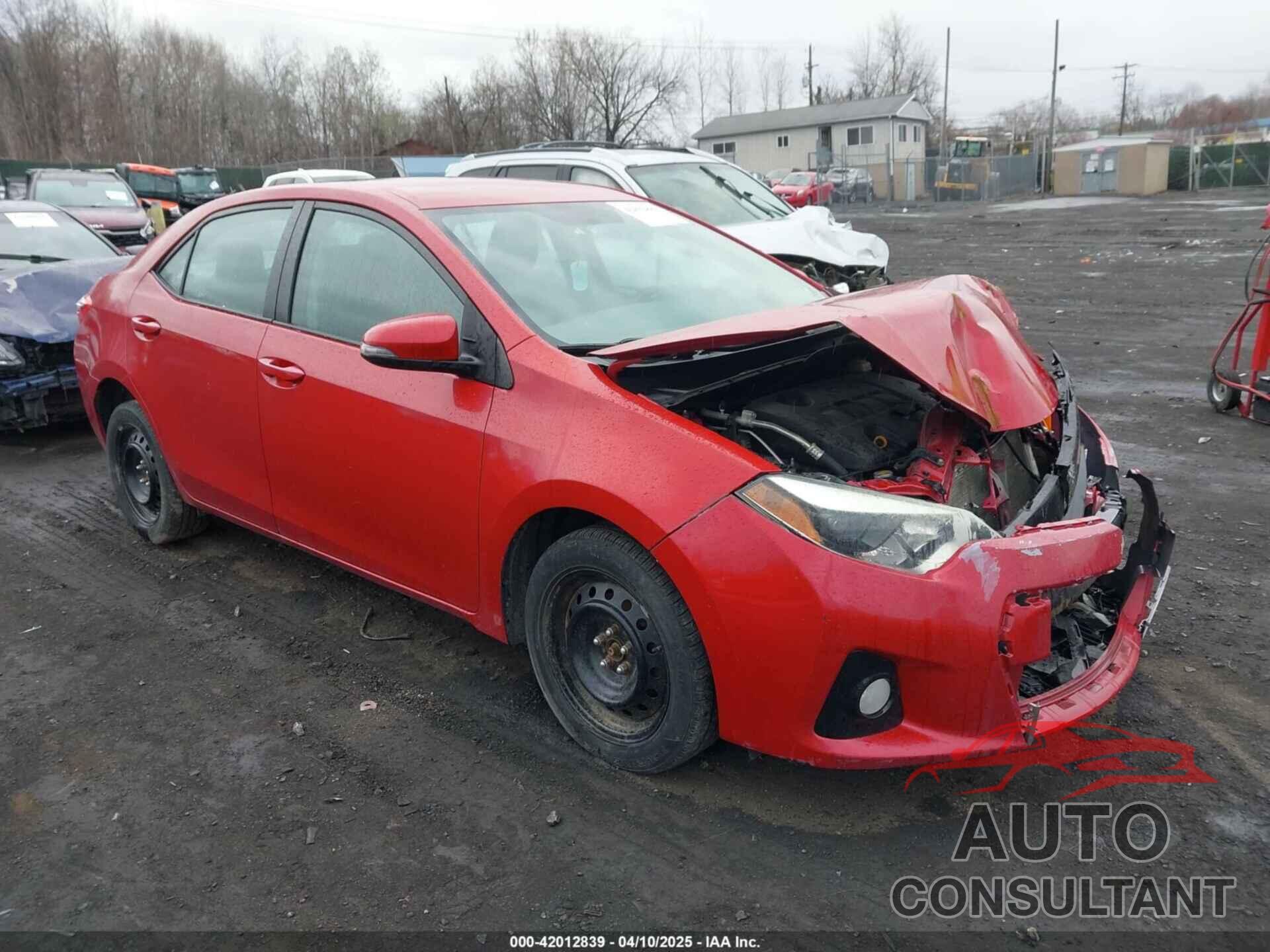 TOYOTA COROLLA 2016 - 5YFBURHE7GP476425