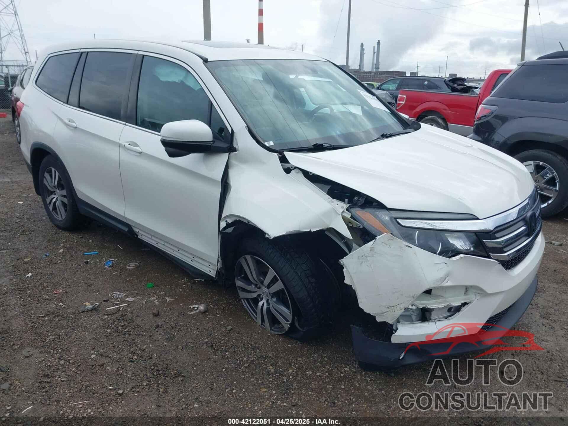 HONDA PILOT 2016 - 5FNYF6H57GB068134