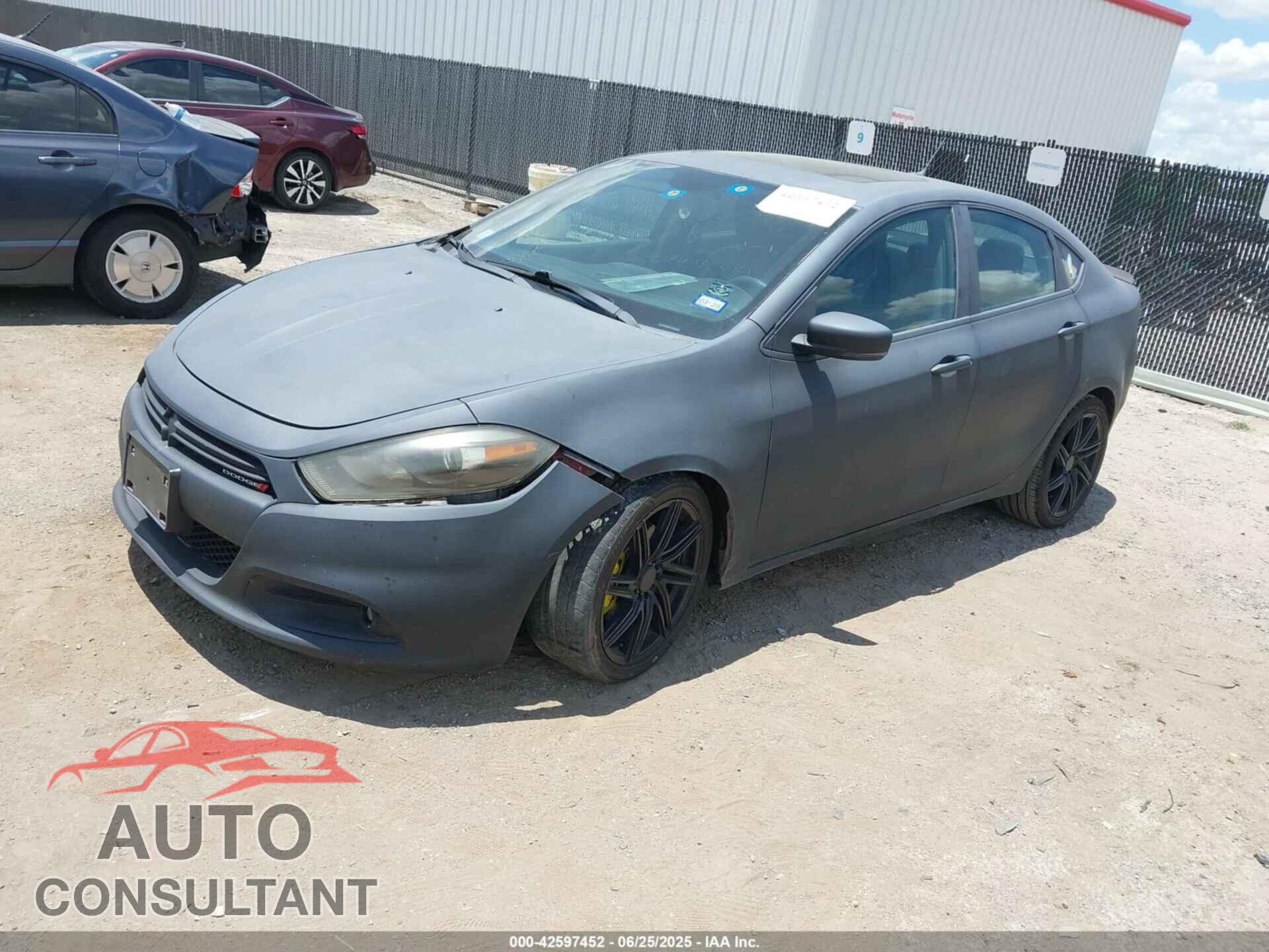 DODGE DART 2013 - 1C3CDFCB6DD330701
