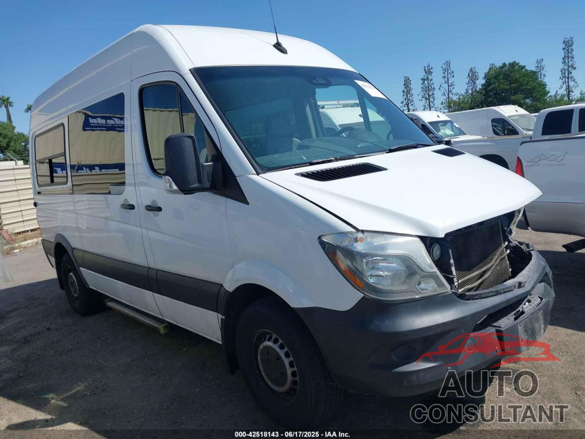 MERCEDES-BENZ SPRINTER 2500 2017 - WD4PE7CD4HP528513