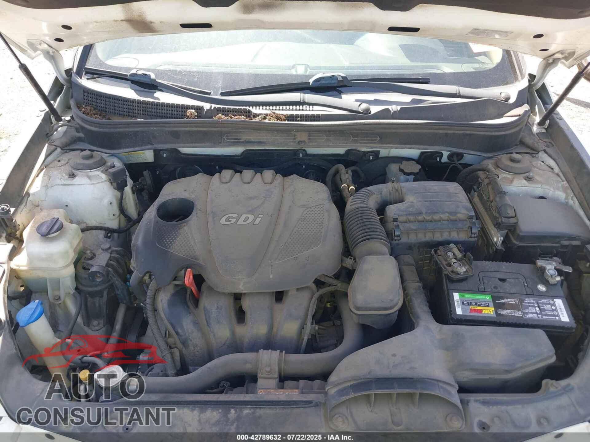 HYUNDAI SONATA 2012 - 5NPEB4AC4CH332997