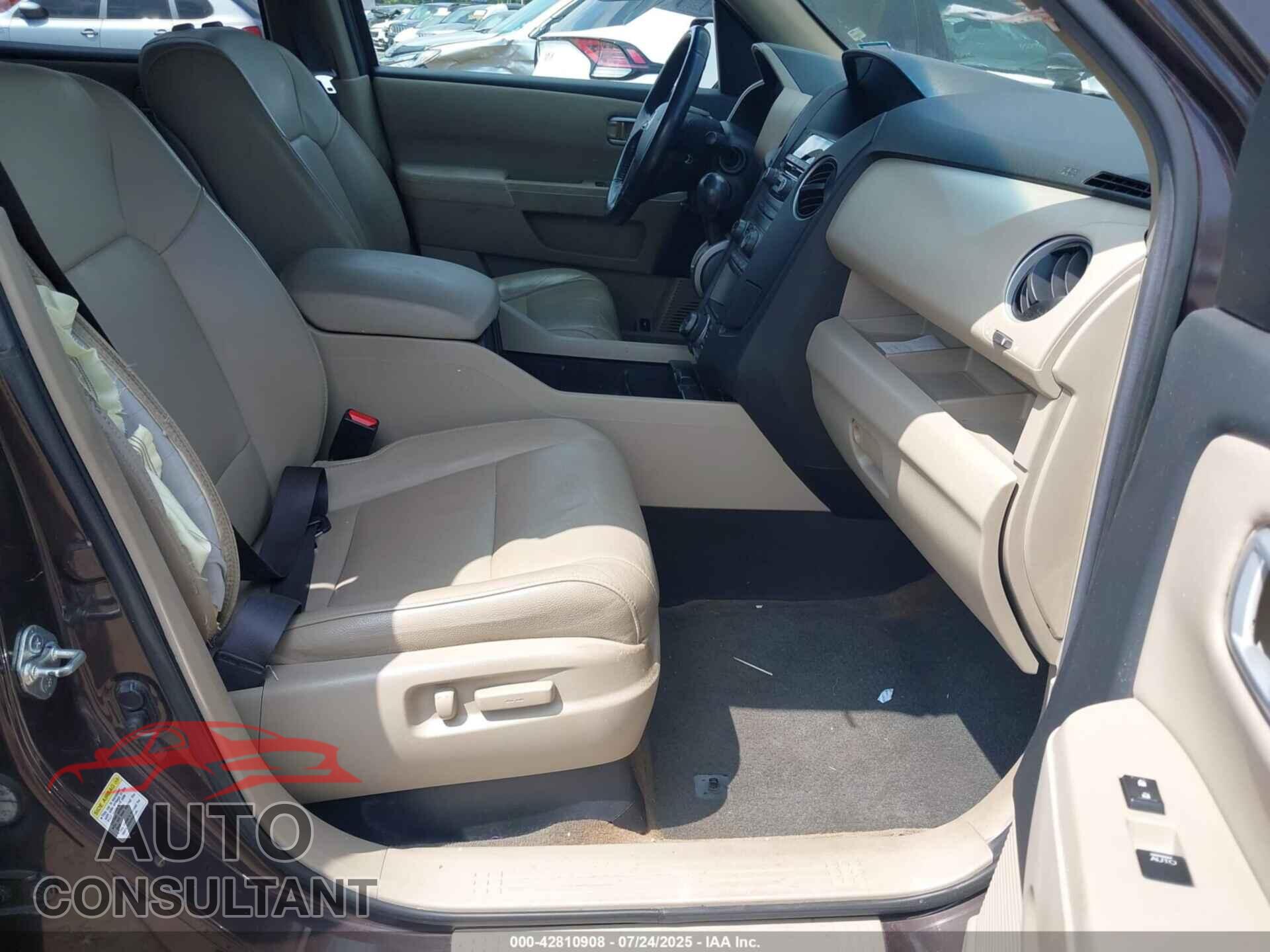 HONDA PILOT 2013 - 5FNYF4H74DB057867