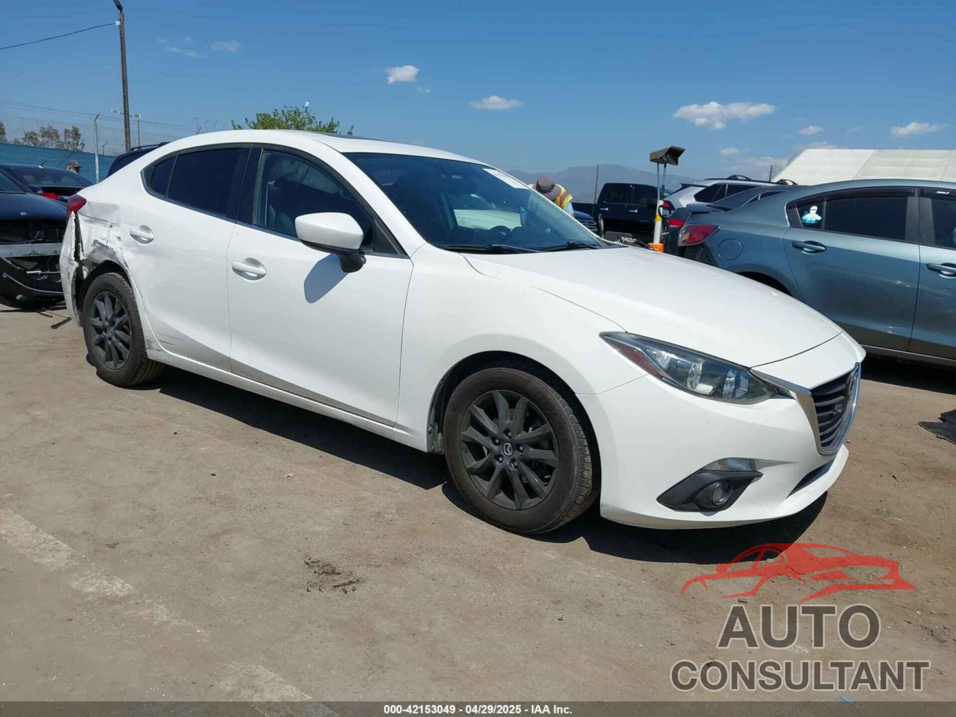 MAZDA MAZDA3 2016 - JM1BM1W72G1317984
