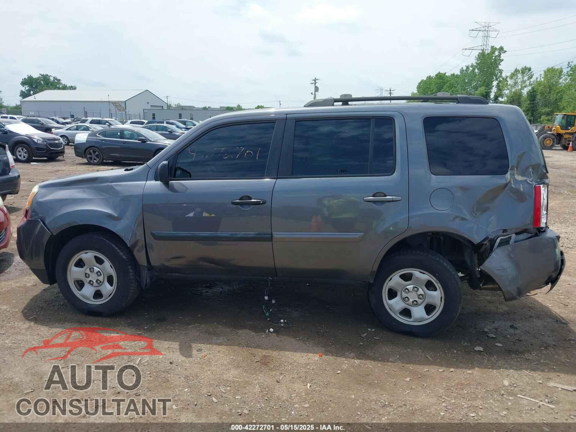HONDA PILOT 2014 - 5FNYF4H21EB048419