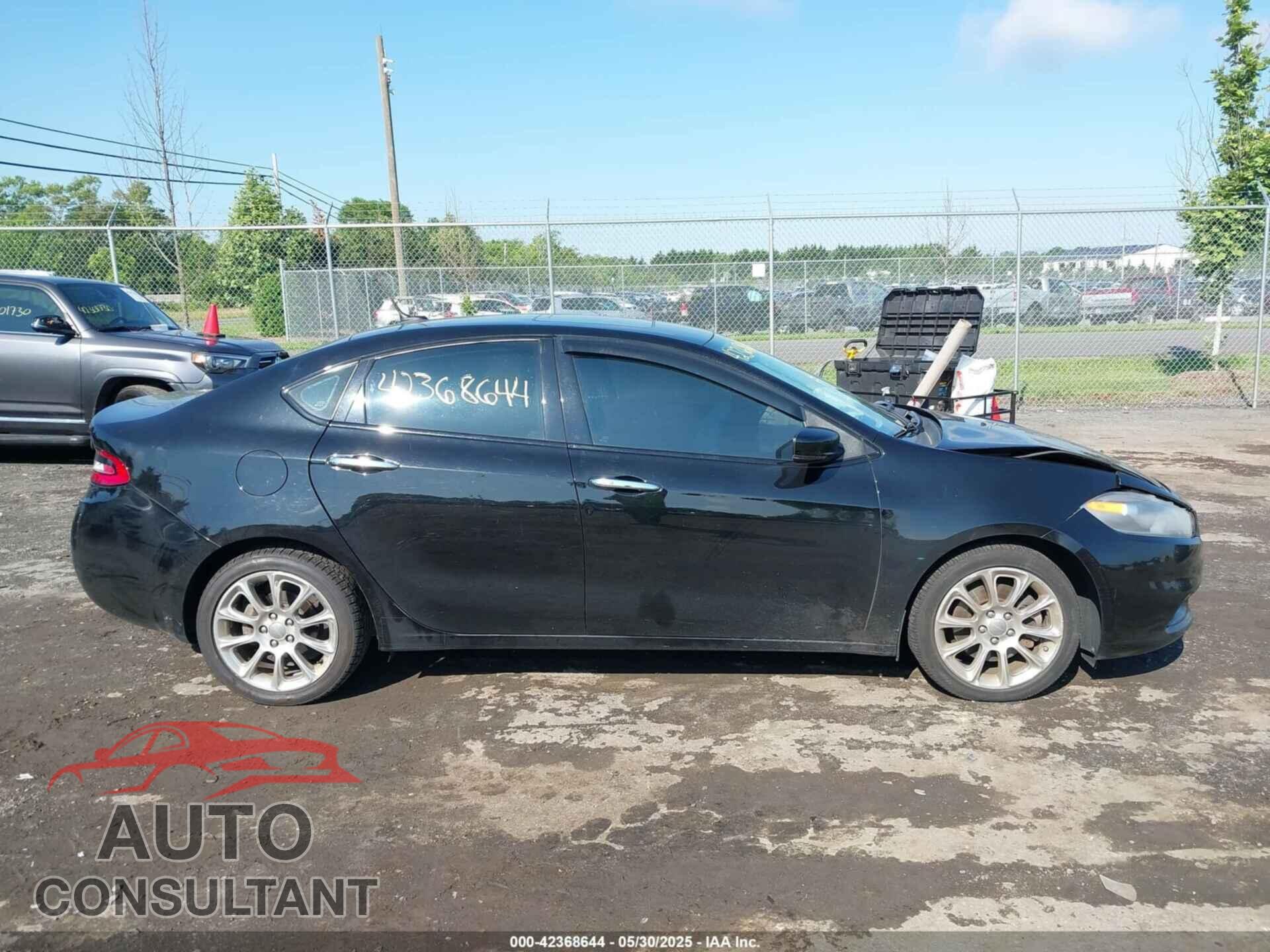 DODGE DART 2014 - 1C3CDFCB4ED860280
