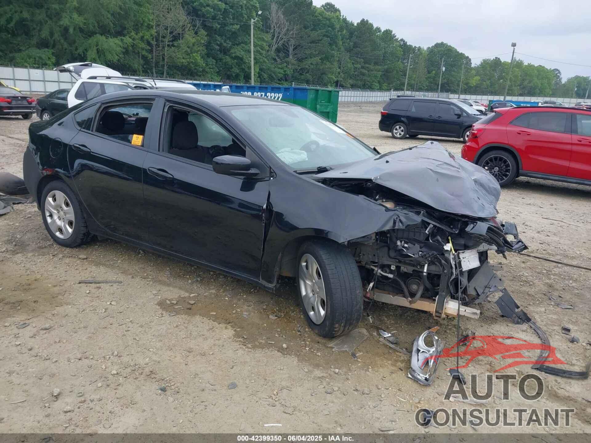 DODGE DART 2015 - 1C3CDFAA1FD422909