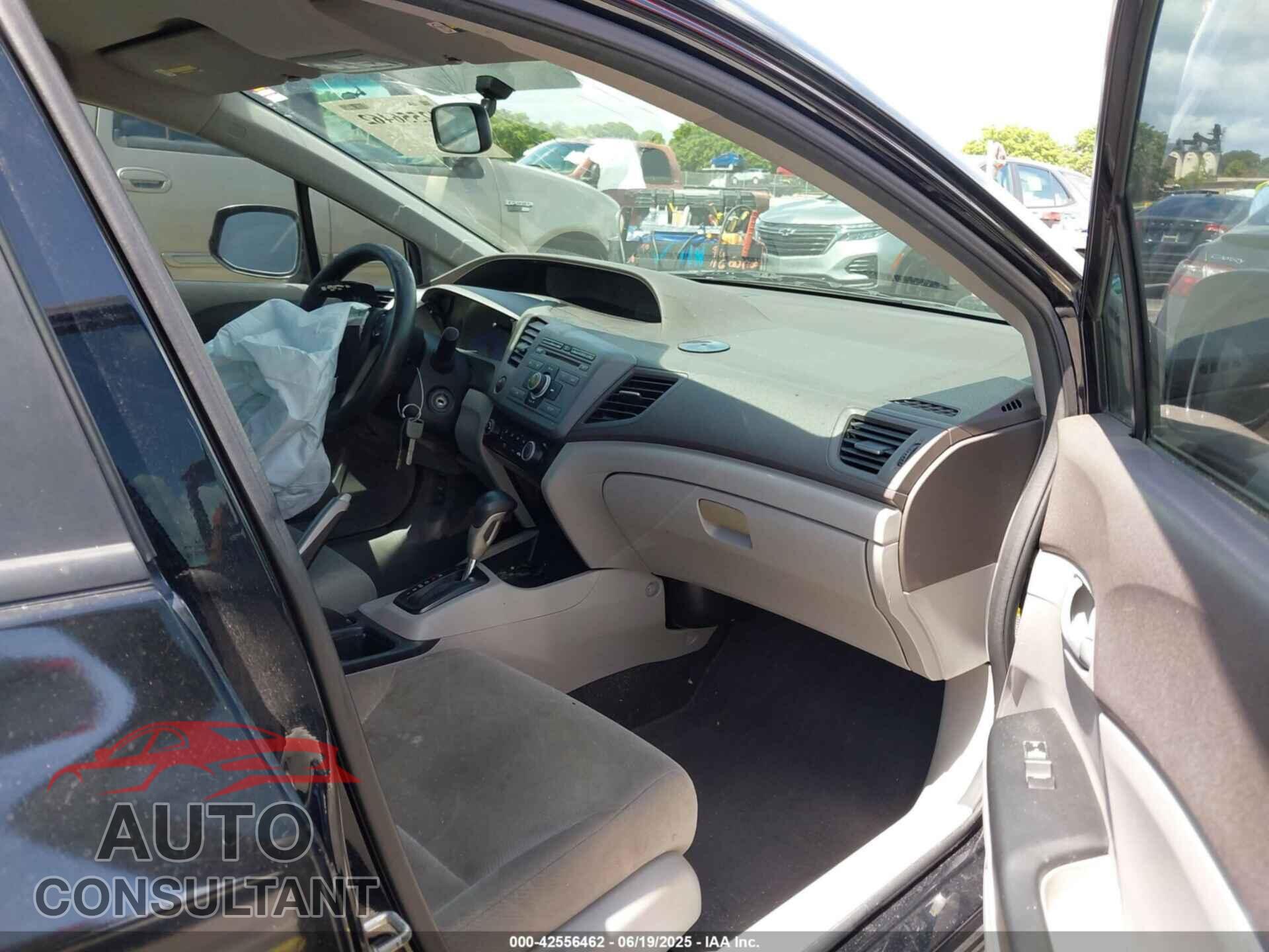 HONDA CIVIC 2012 - 19XFB2F56CE016234