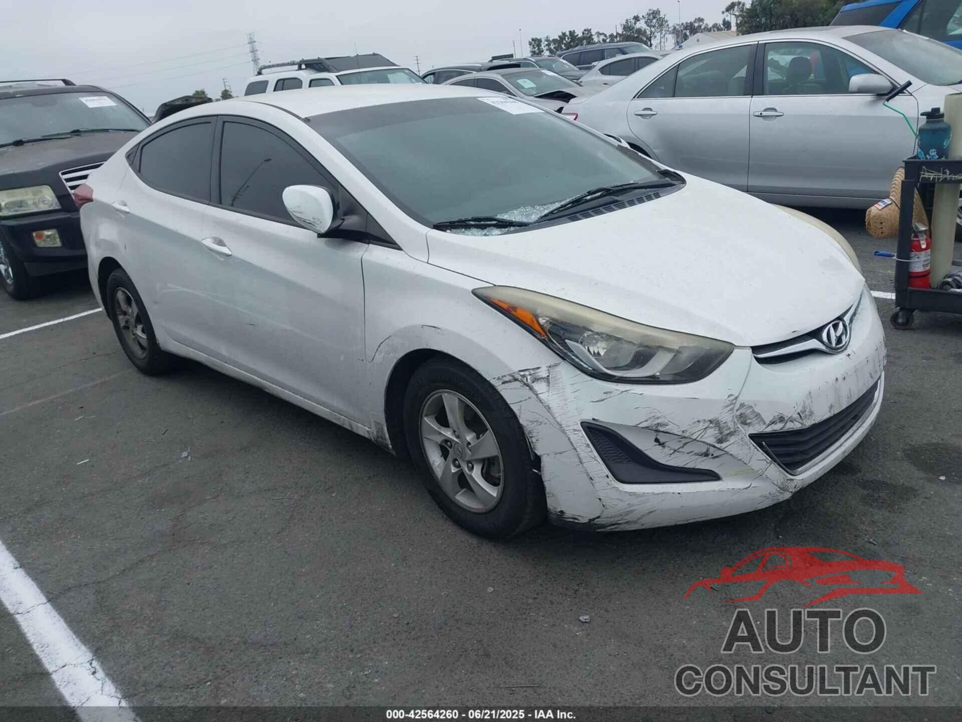 HYUNDAI ELANTRA 2015 - 5NPDH4AE3FH589780