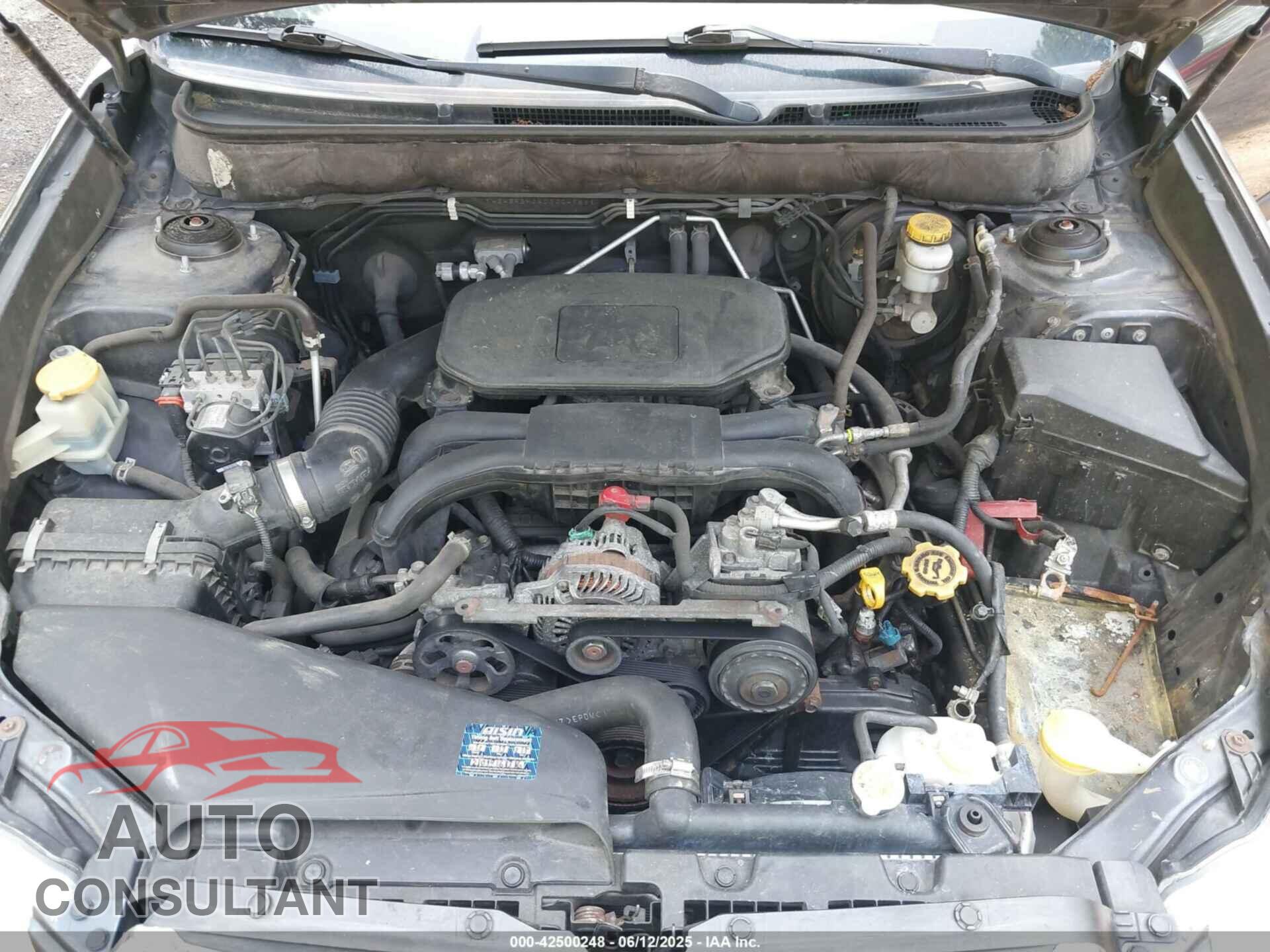 SUBARU OUTBACK 2012 - 4S4BRBHC4C3204968
