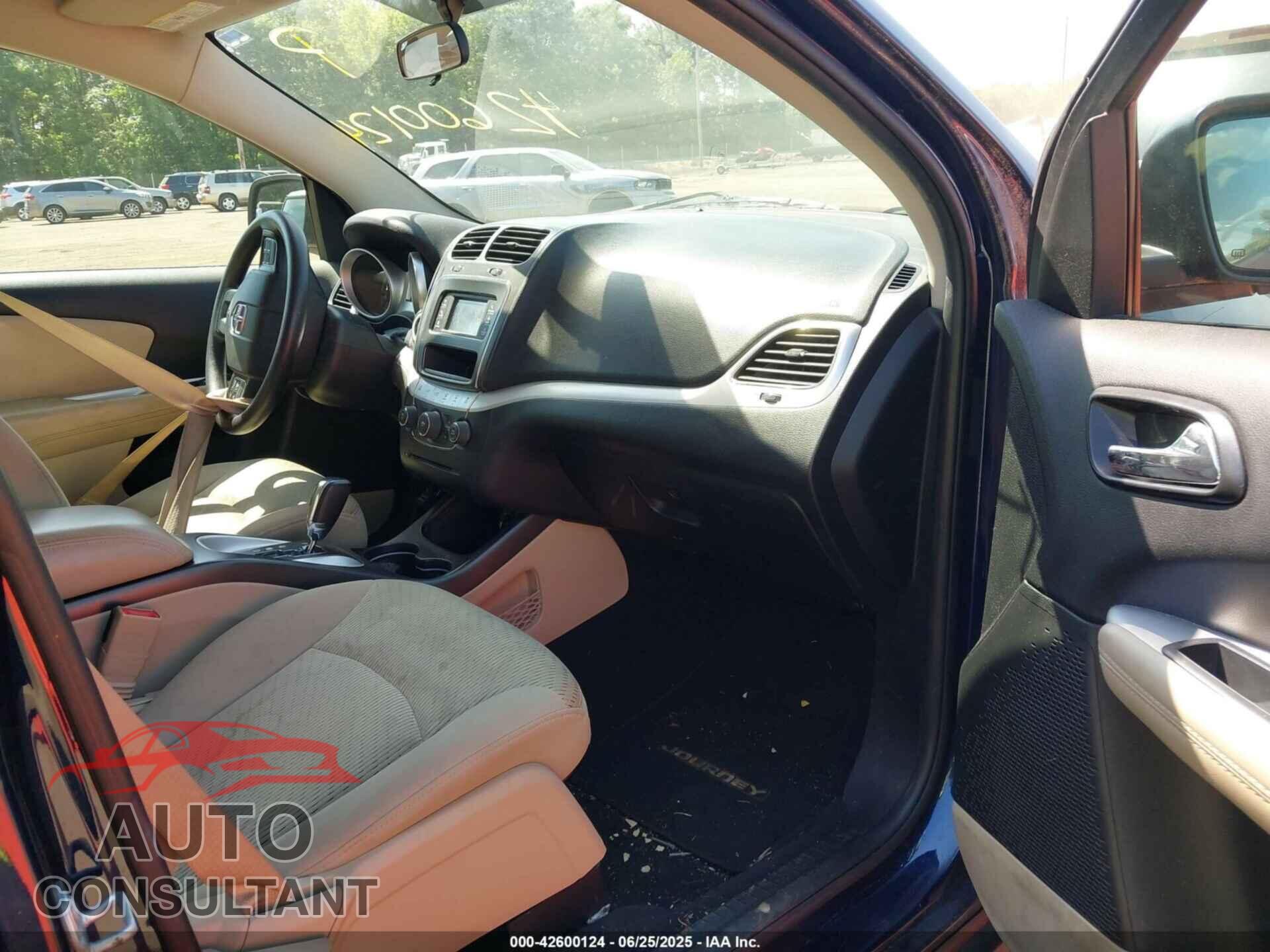 DODGE JOURNEY 2017 - 3C4PDCAB5HT653748