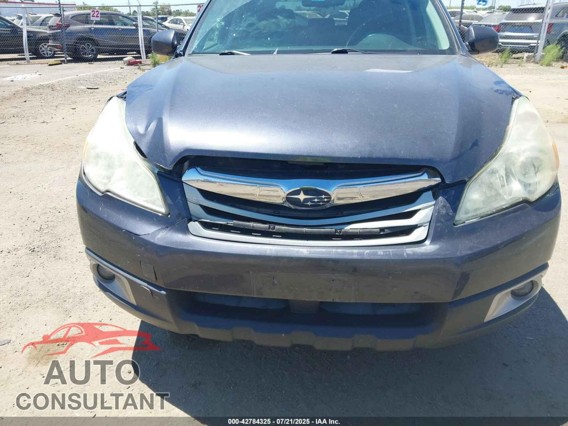 SUBARU OUTBACK 2011 - 4S4BRBCC6B3332635
