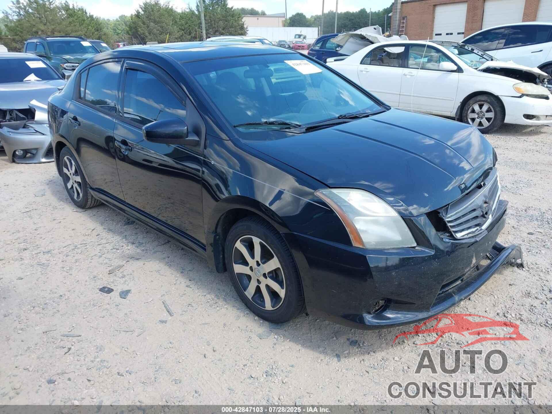 NISSAN SENTRA 2012 - 3N1AB6AP1CL723850