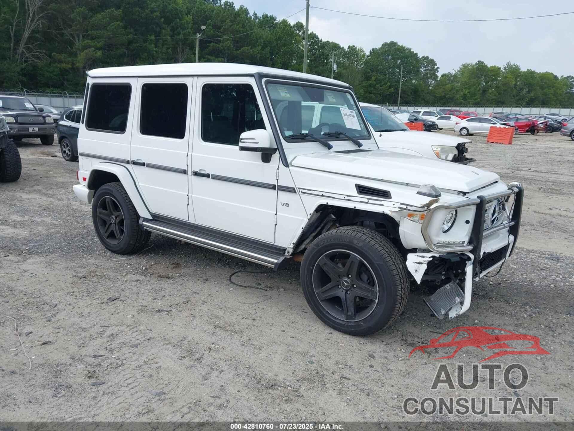 MERCEDES-BENZ G 550 2017 - WDCYC3KF7HX265685