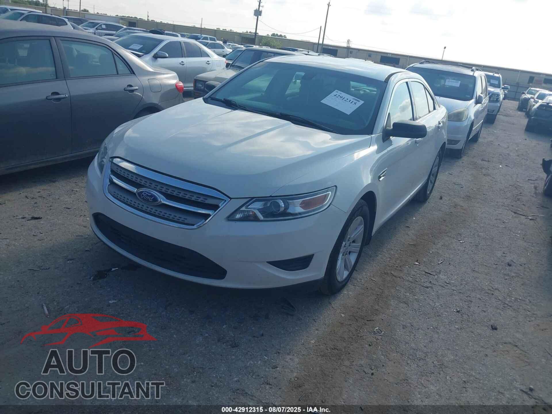 FORD TAURUS 2012 - 1FAHP2DW2CG107285
