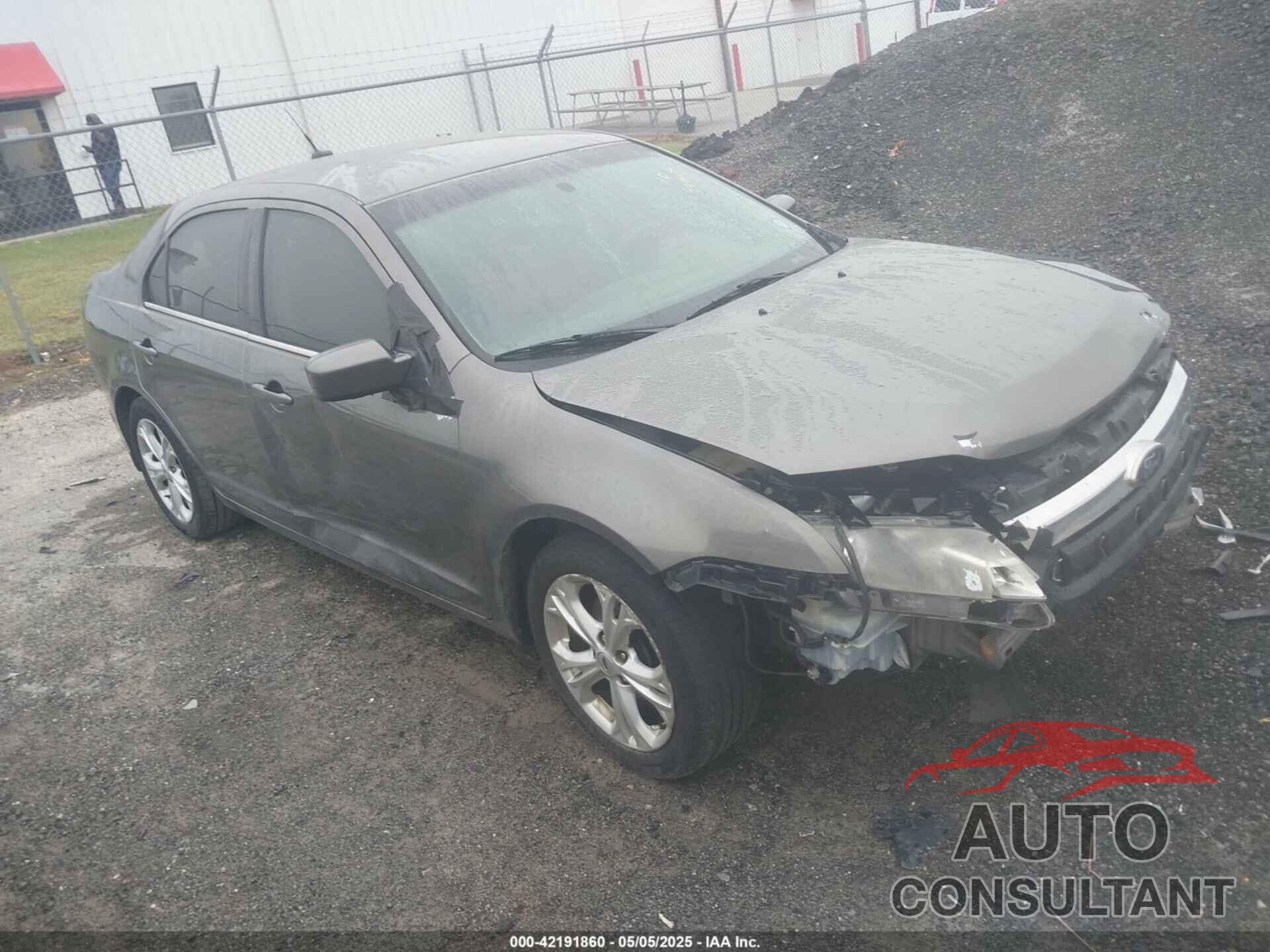 FORD FUSION 2012 - 3FAHP0HA9CR154230