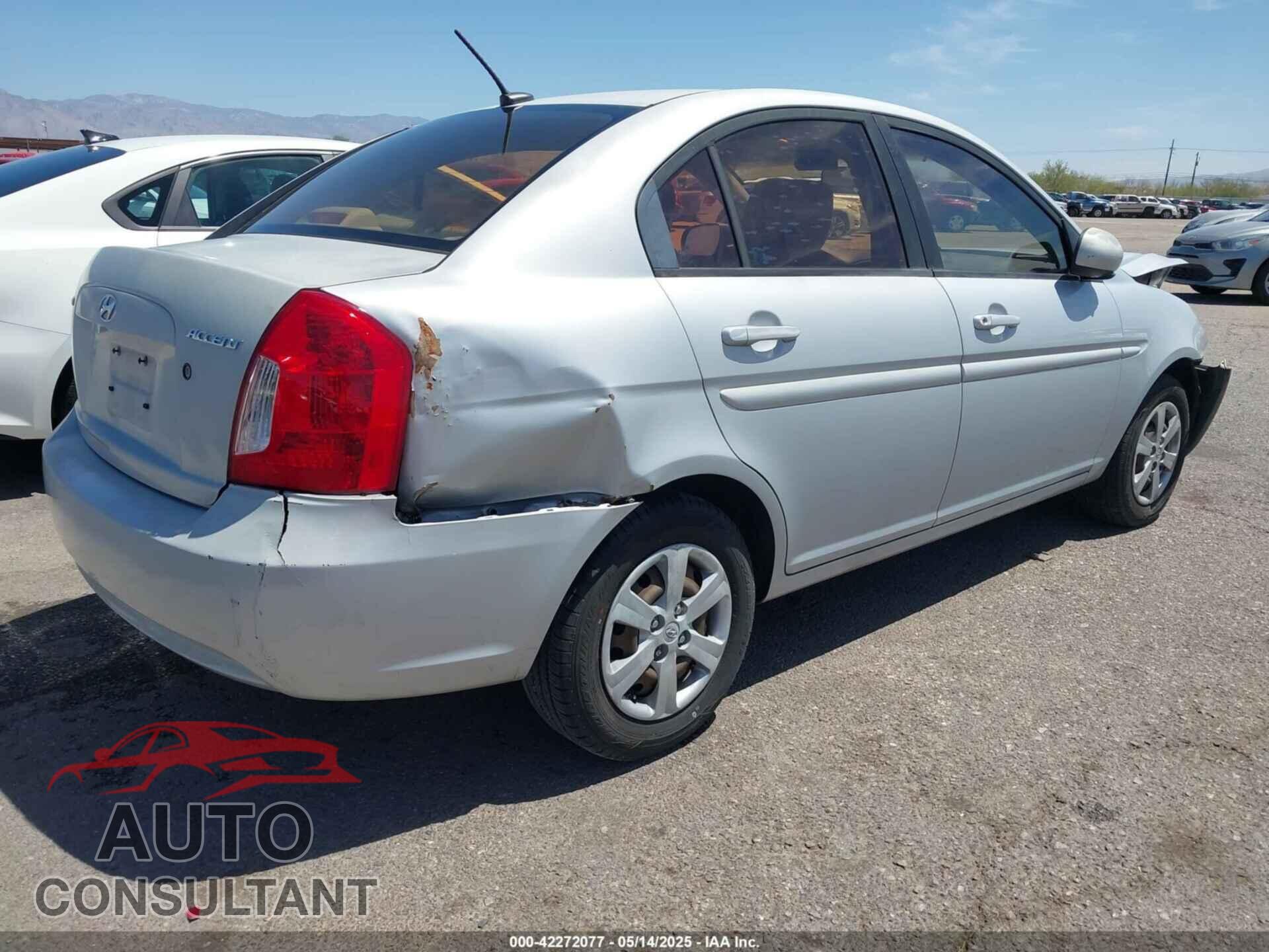 HYUNDAI ACCENT 2010 - KMHCN4AC9AU524378
