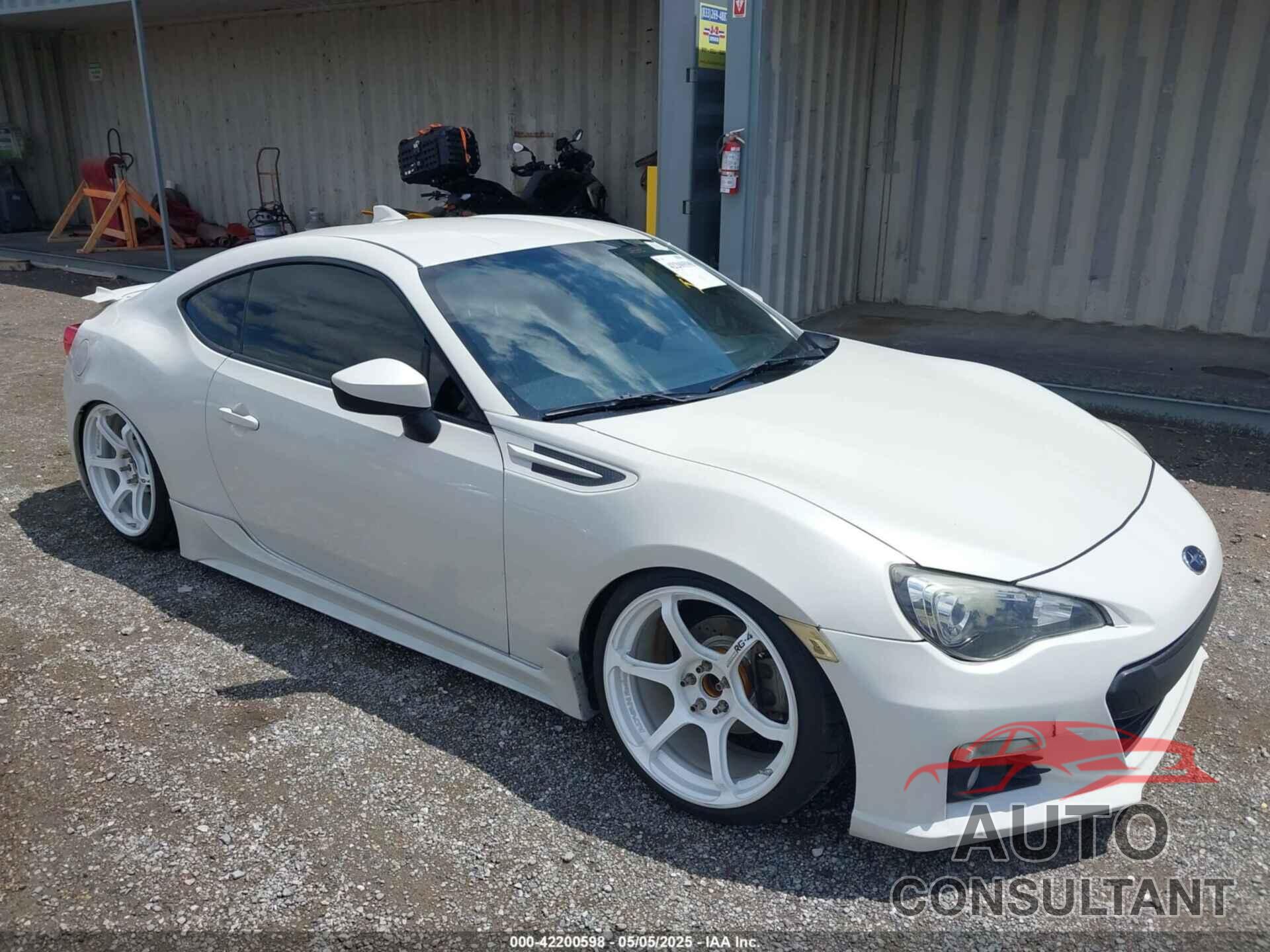 SUBARU BRZ 2015 - JF1ZCAC11F9603168